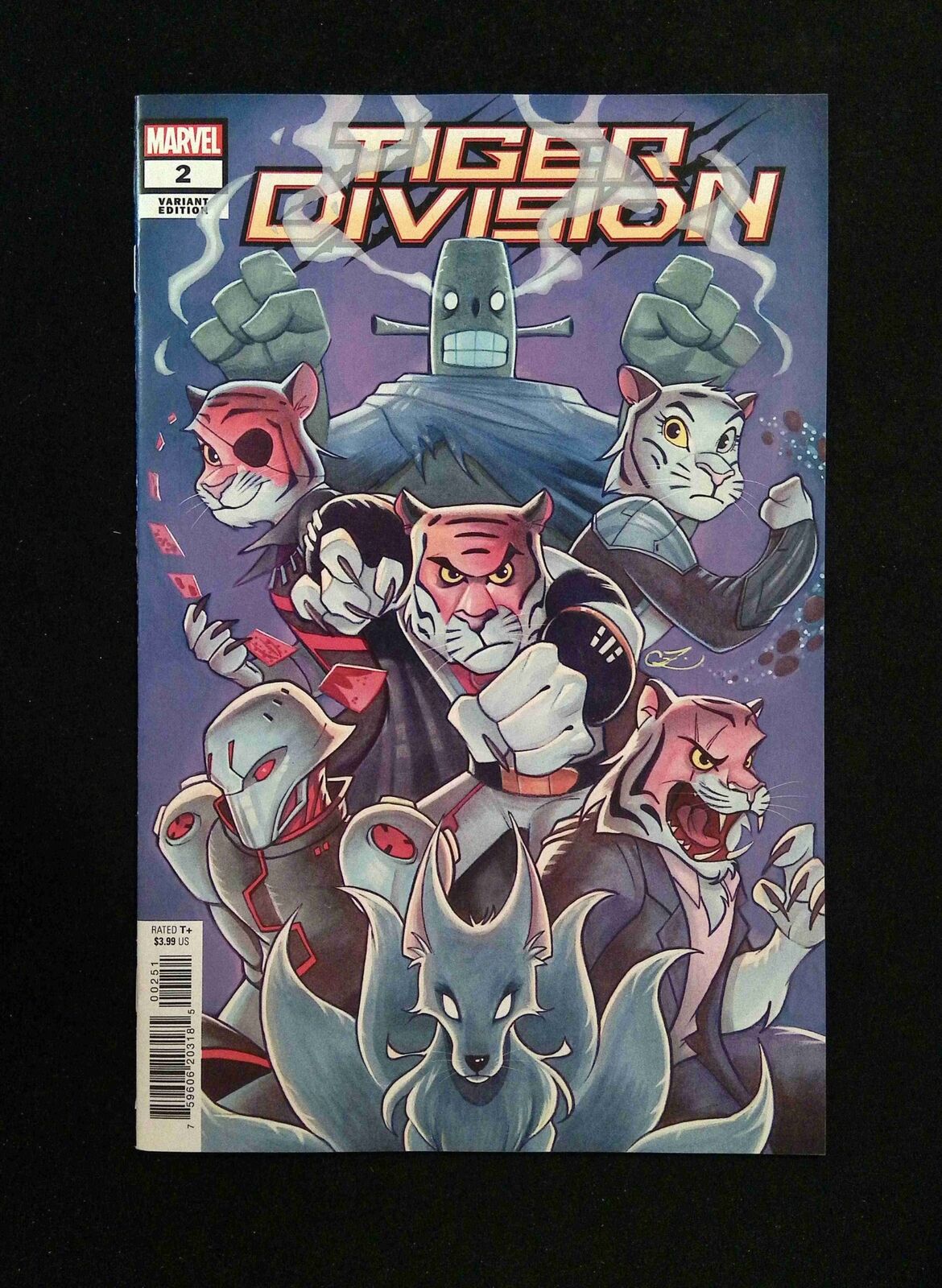 Tiger Division #2E Marvel Comics 2023 NM Zullo Variant