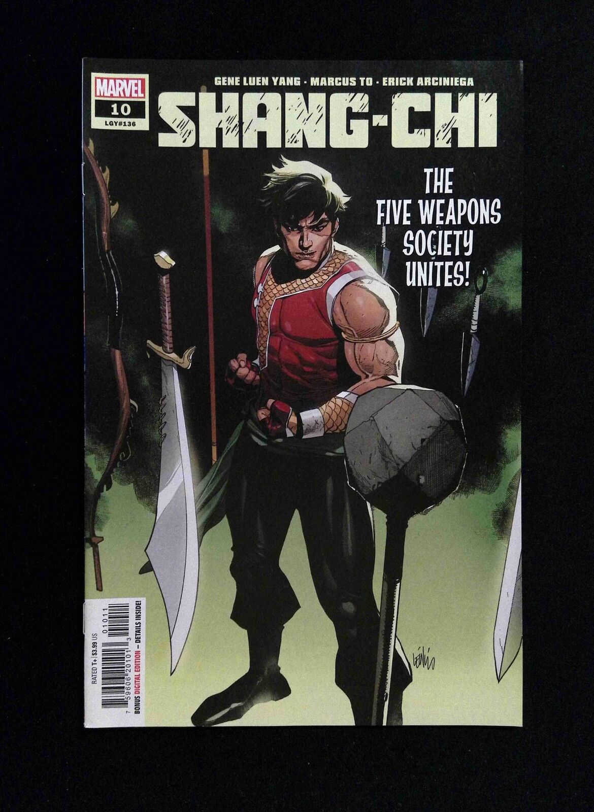 Shang-Chi #10 Marvel Comics 2022 NM-