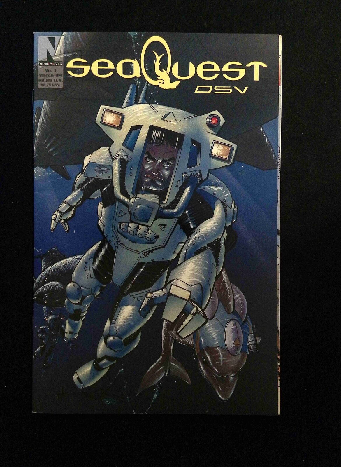Seaquest #1 NEMESIS Comics 1994 NM-