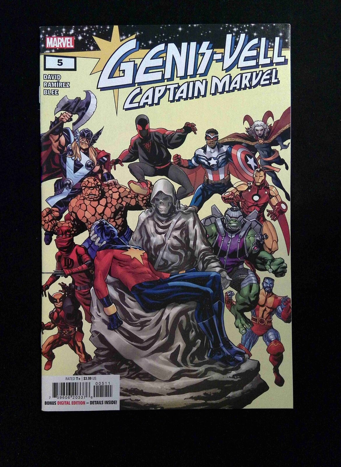 Genis-Vell Captain Marvel #5 Marvel Comics 2022 NM