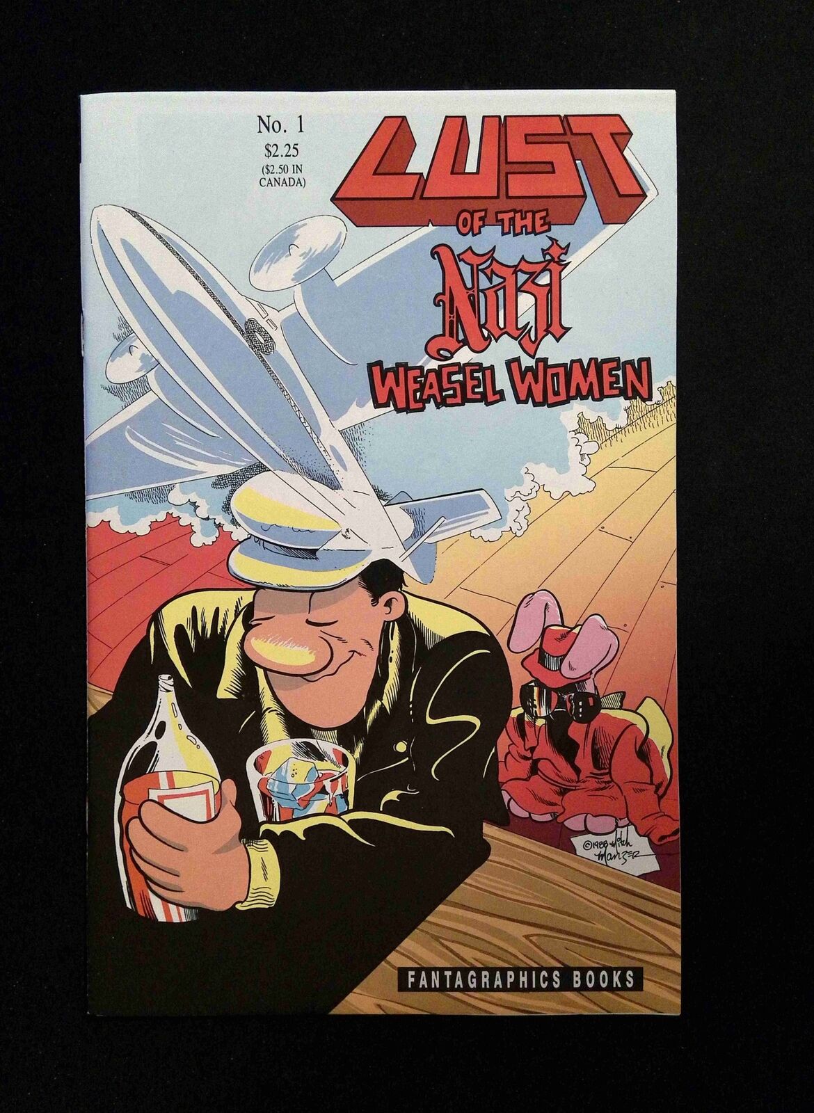 Lust of the Nazi Weasel Women #1 Fantagraphics Comics 1990 VF+