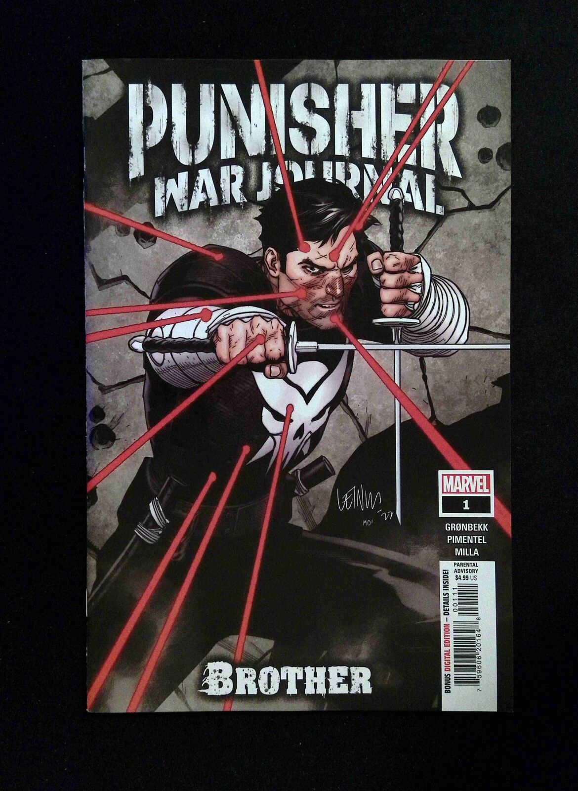 Punisher War Journal Brother #1 Marvel Comics 2022 NM