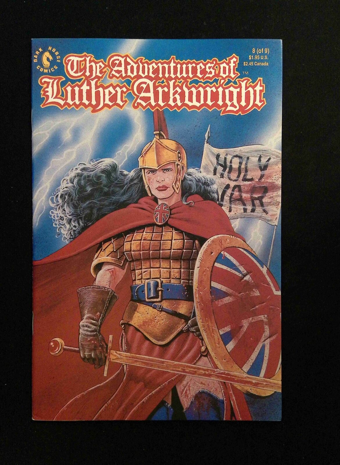 Adventures of Luther Arkwright #8 DARK HORSE Comics 1990 VF/NM