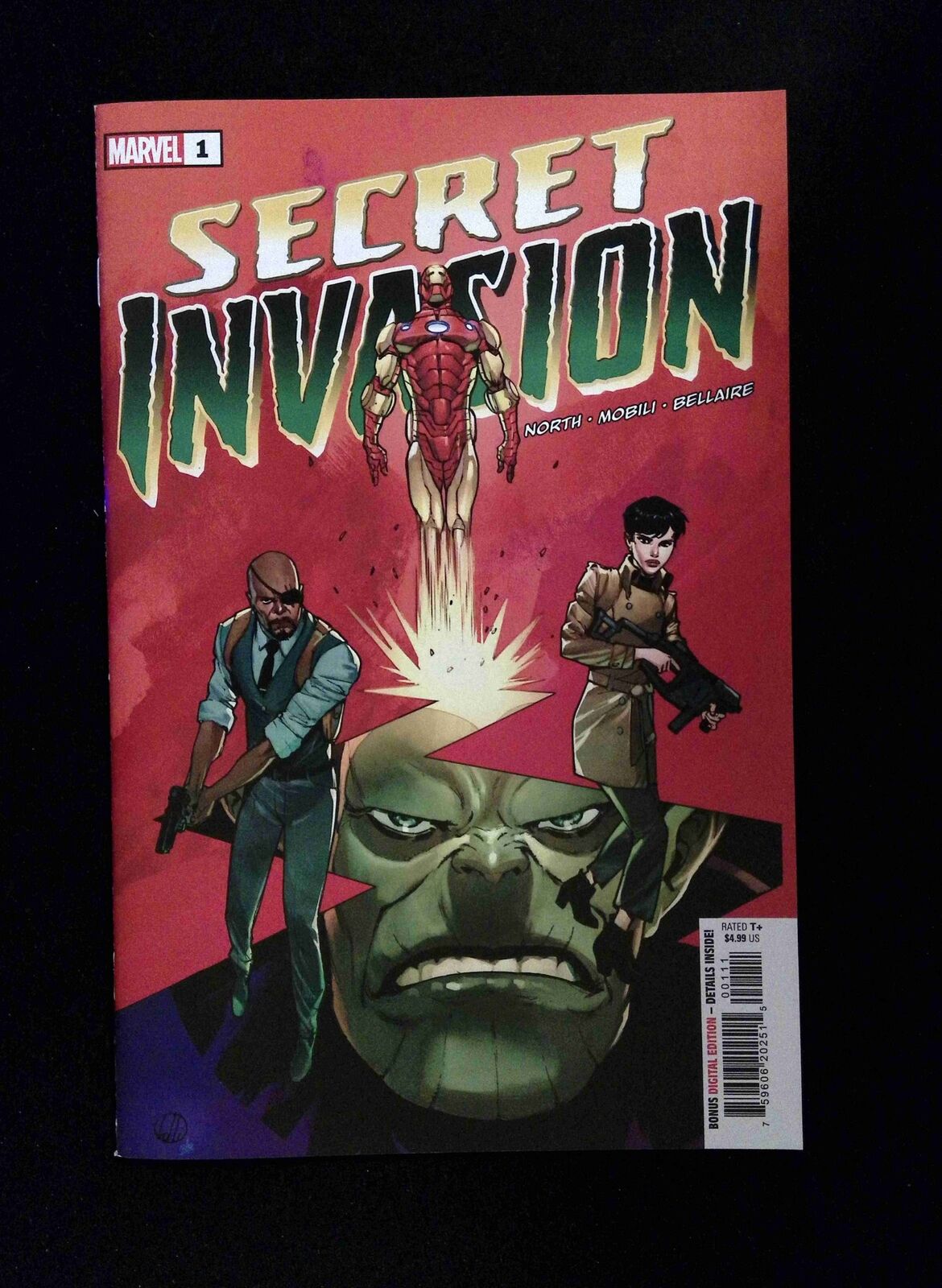 Secret Invasion Poster Book #1 VF ; Marvel Comic Book 