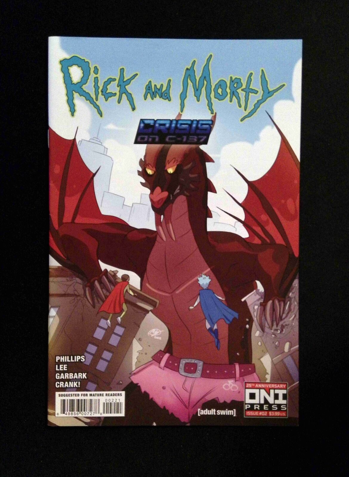 Rick and Morty Crisis on C 137 #2B Oni Comics 2022 VF+ Huang Variant