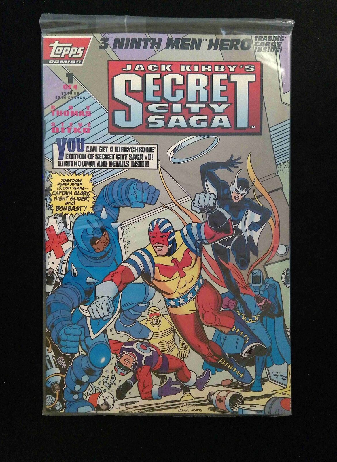 Jack Kirby's Secret City Saga #1 TOPPS Comics 1993 VF/NM
