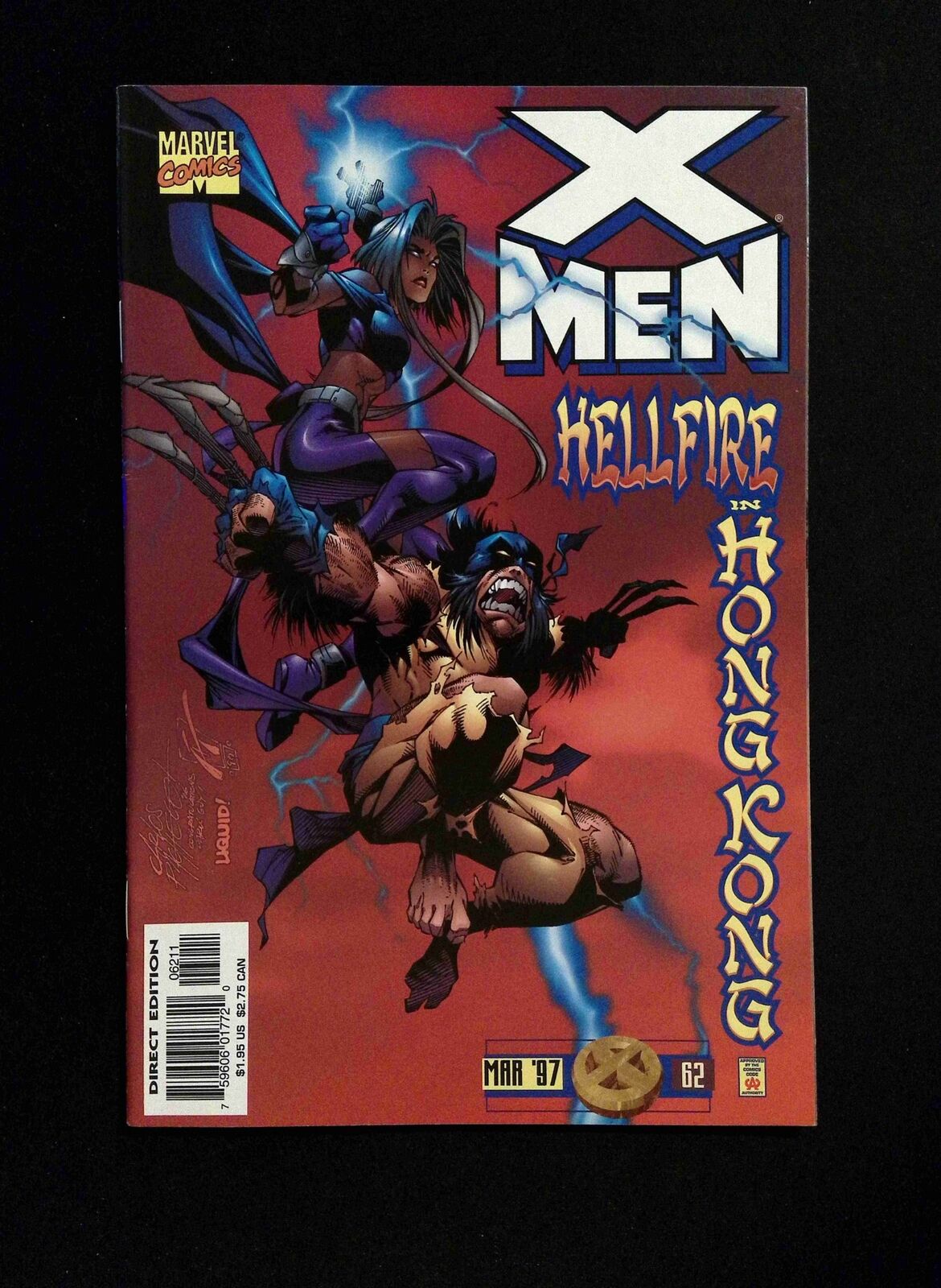 X-Men #62B Marvel Comics 1997 VF+