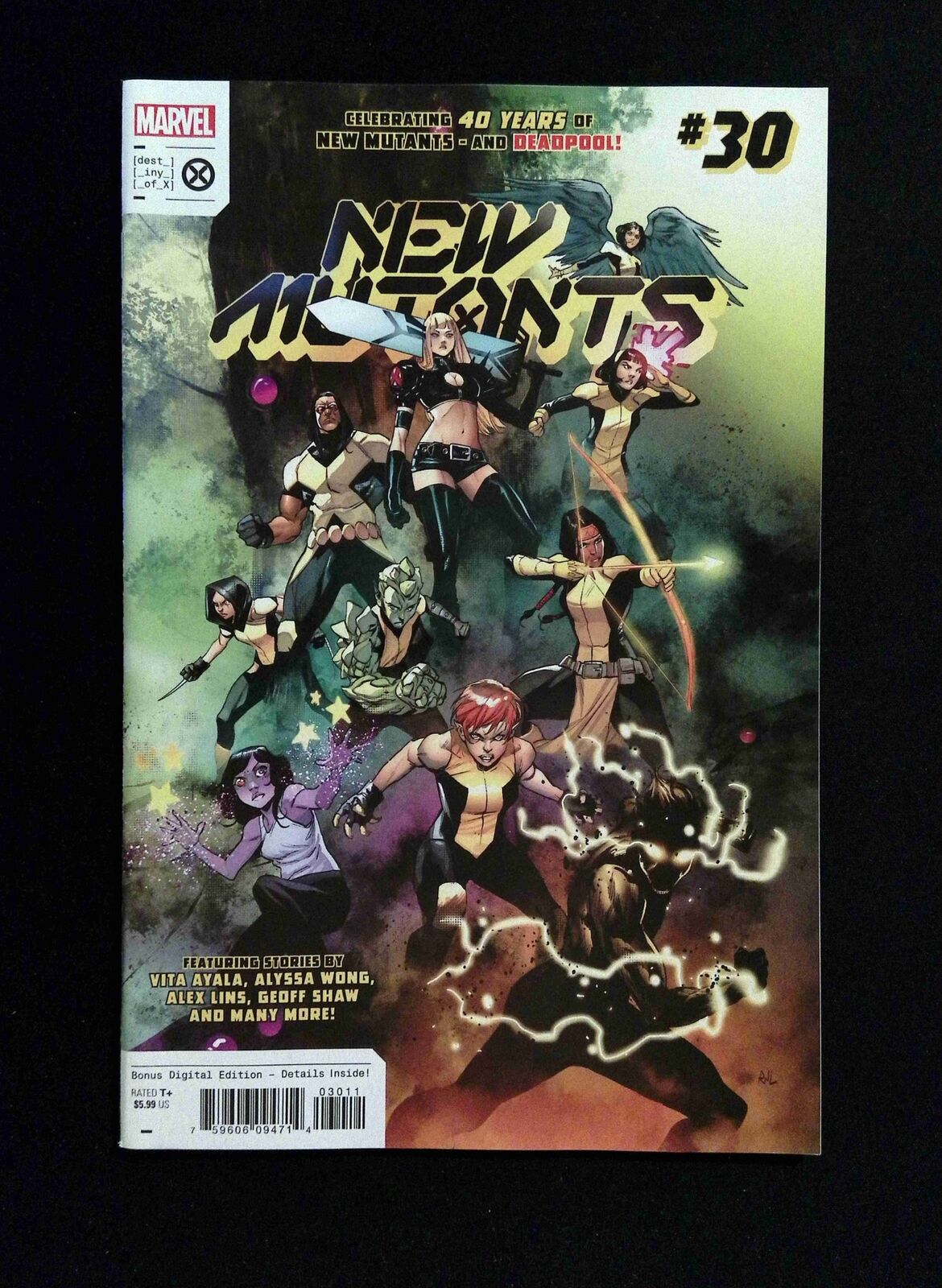 New Mutants #30 Marvel Comics 2022 VF/NM