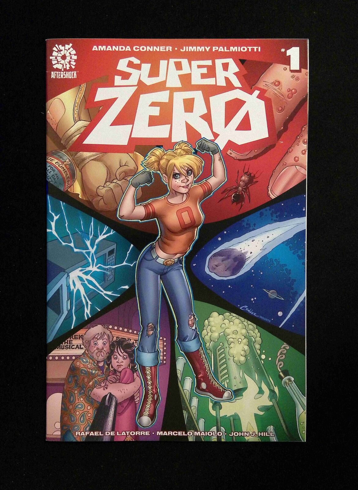 Superzero #1 Aftershock Comics 2015 VF+
