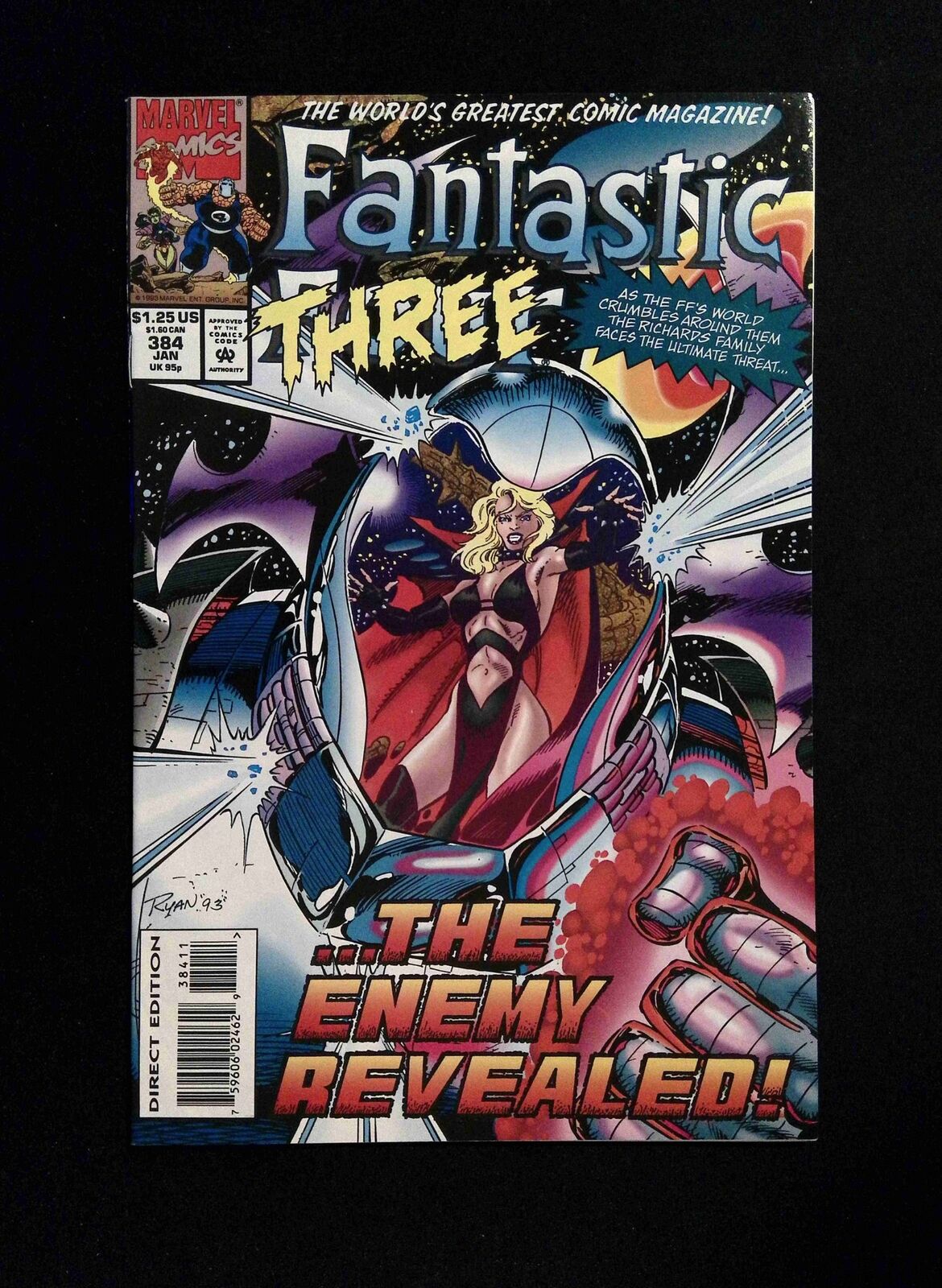 Fantastic Four #384 Marvel Comics 1994 NM-