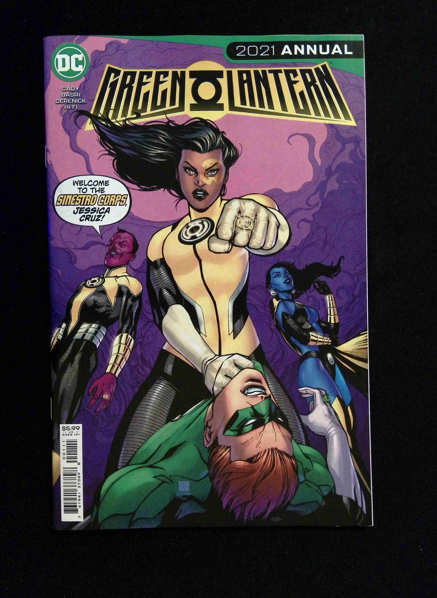 Green Lantern Annual #1 DC Comics 2021 VF+