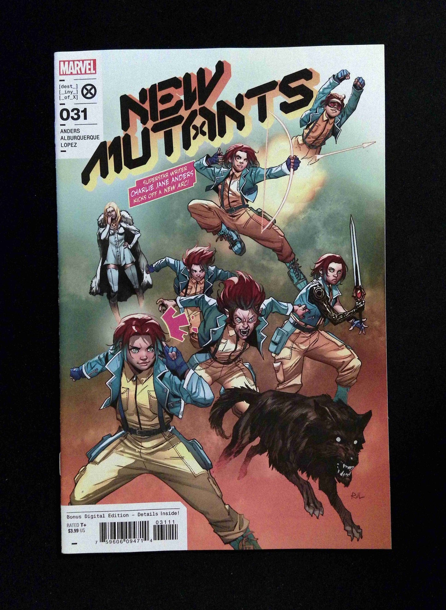 New Mutants #31 Marvel Comics 2022 VF+
