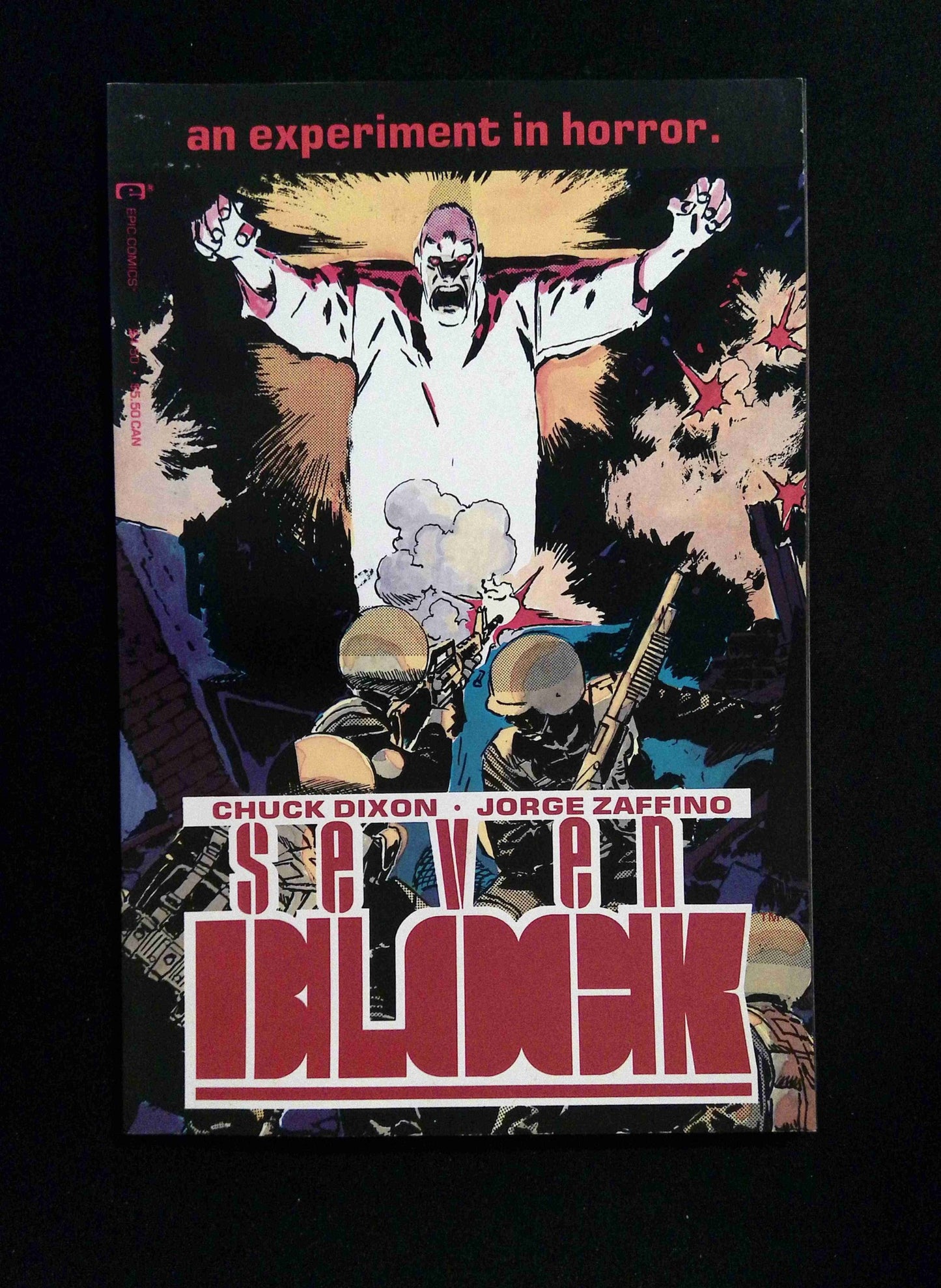 Seven Block #1 MARVEL Comics 1990 VF