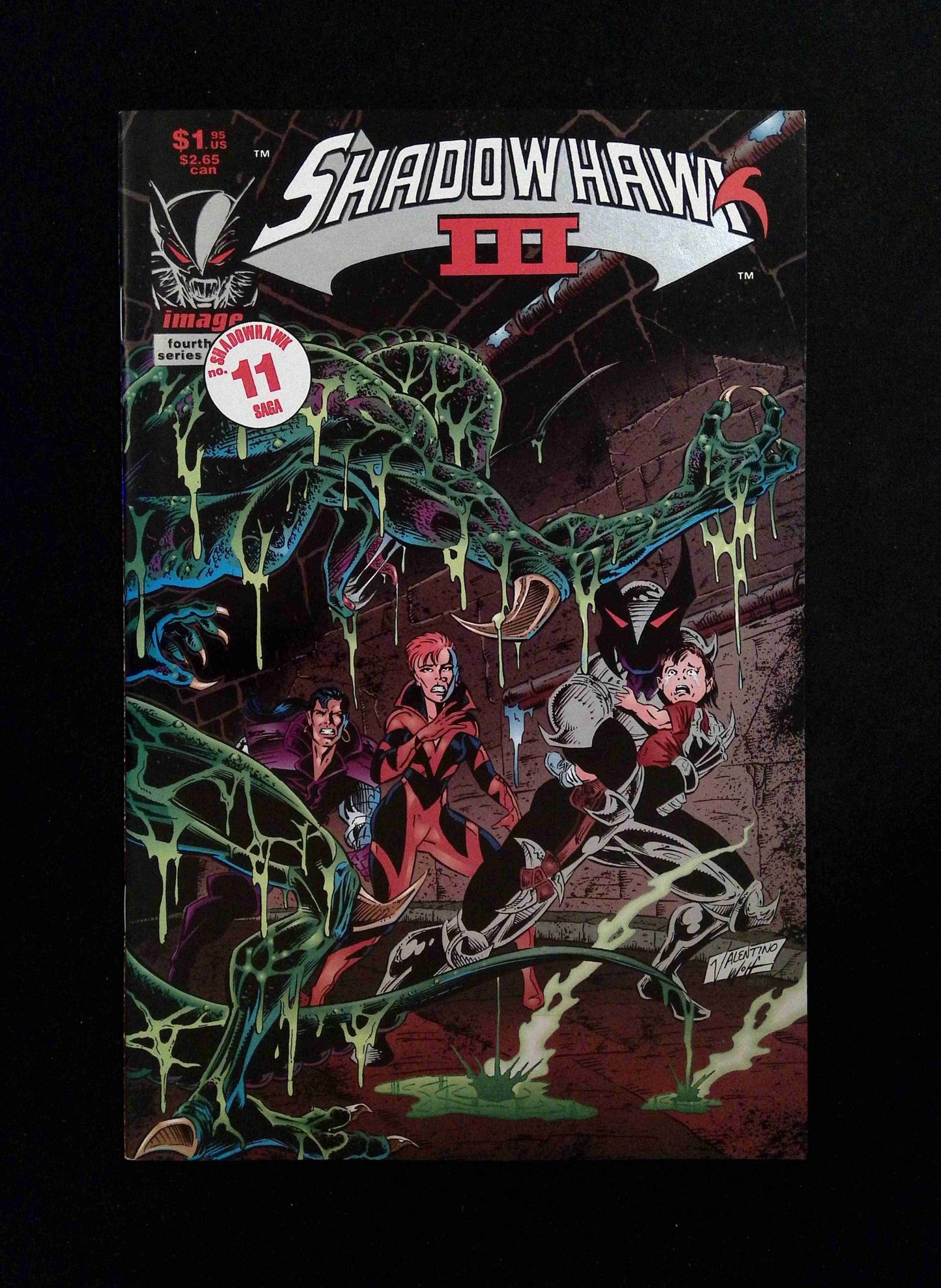 Shadowhawk III #4 IMAGE Comics 1994 VF+