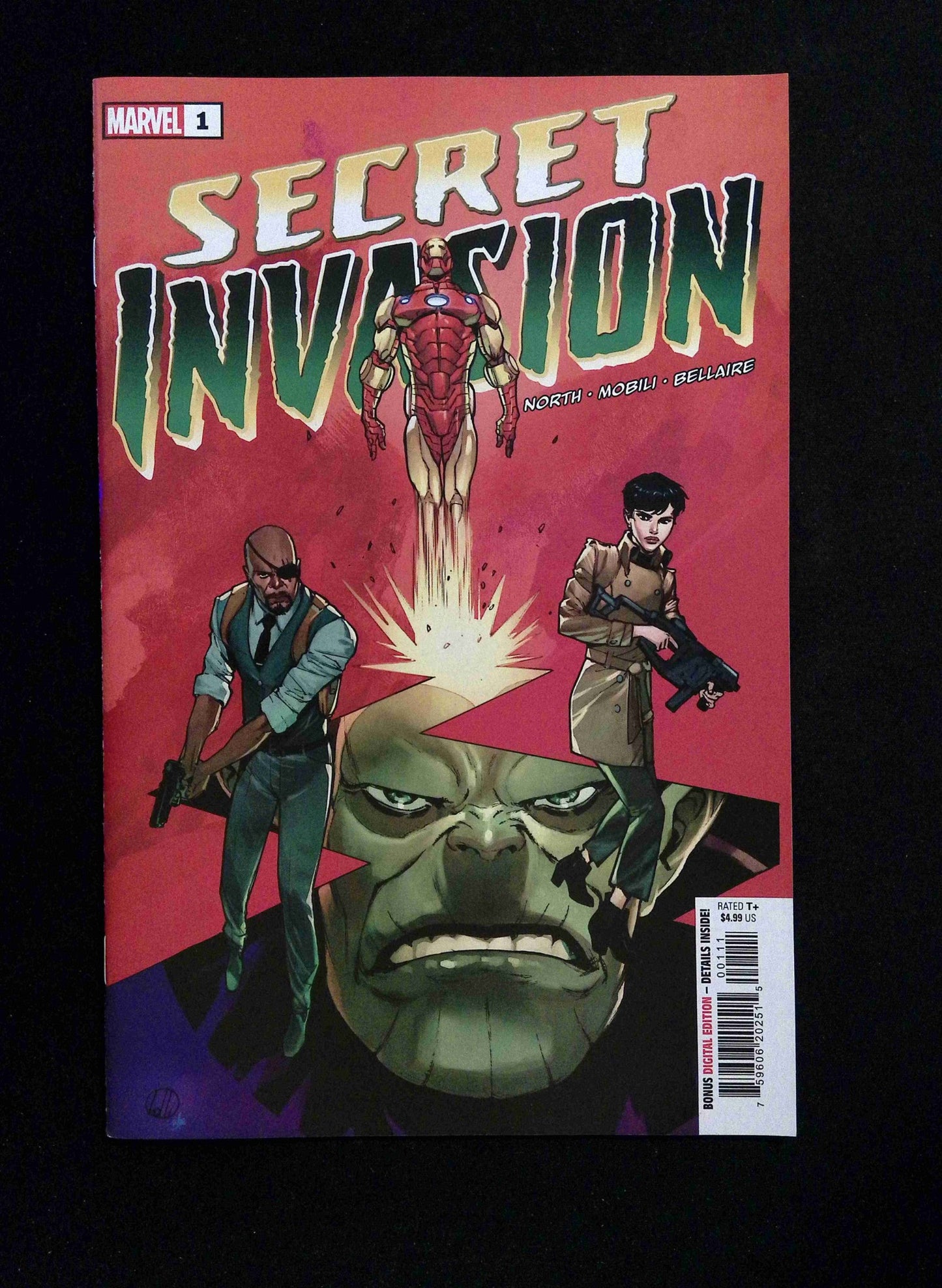 Secret Invasion #1 Marvel Comics 2023 VF