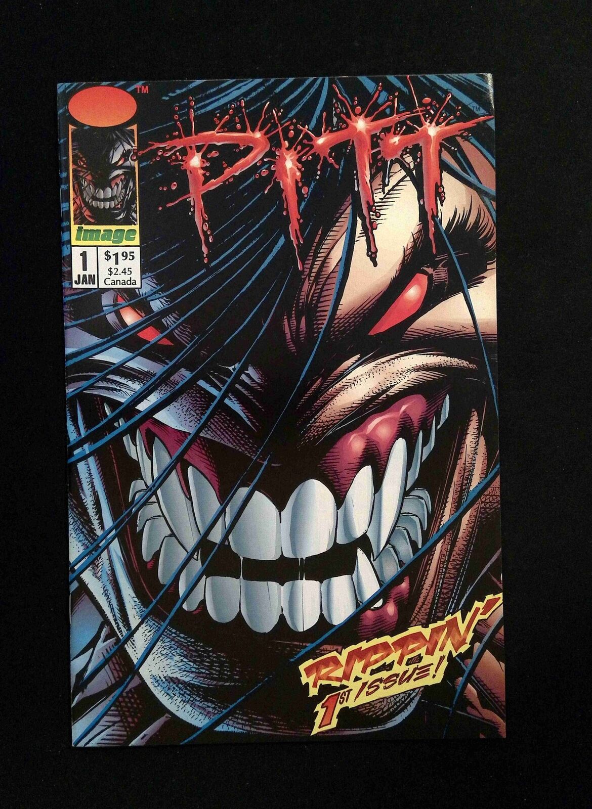 Pitt #1 IMAGE-FULL BLEED Comics 1993 VF/NM