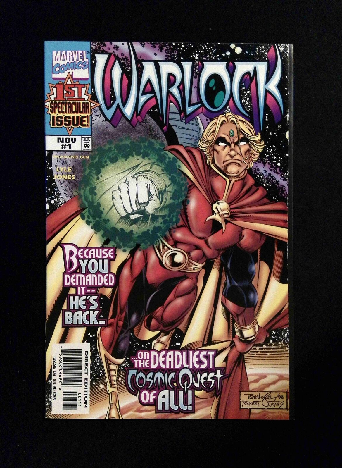Warlock #1 MARVEL Comics 1998 NM-