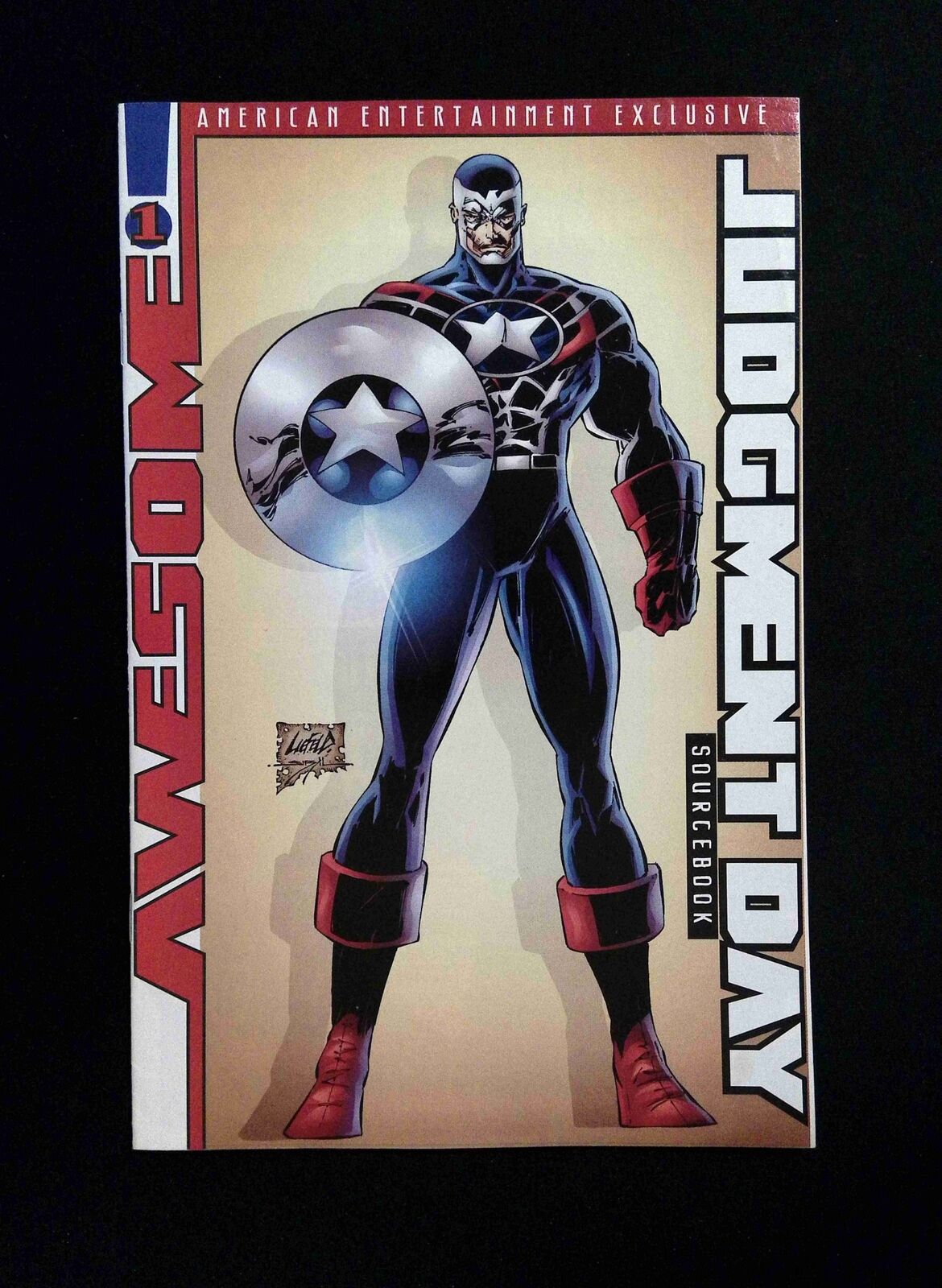 Judgment Day Sourcebook American Ent. Edition #1 AWESOME Comics 1997 VF+