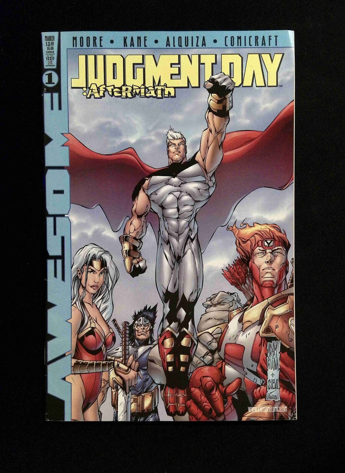 Judgment Day Aftermath #1 AWESOME Comics 1998 VF