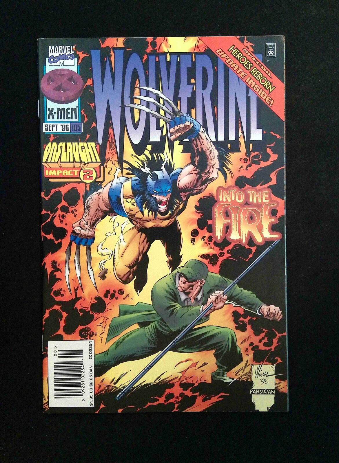 Wolverine #105 MARVEL Comics 1996 VF/NM NEWSSTAND