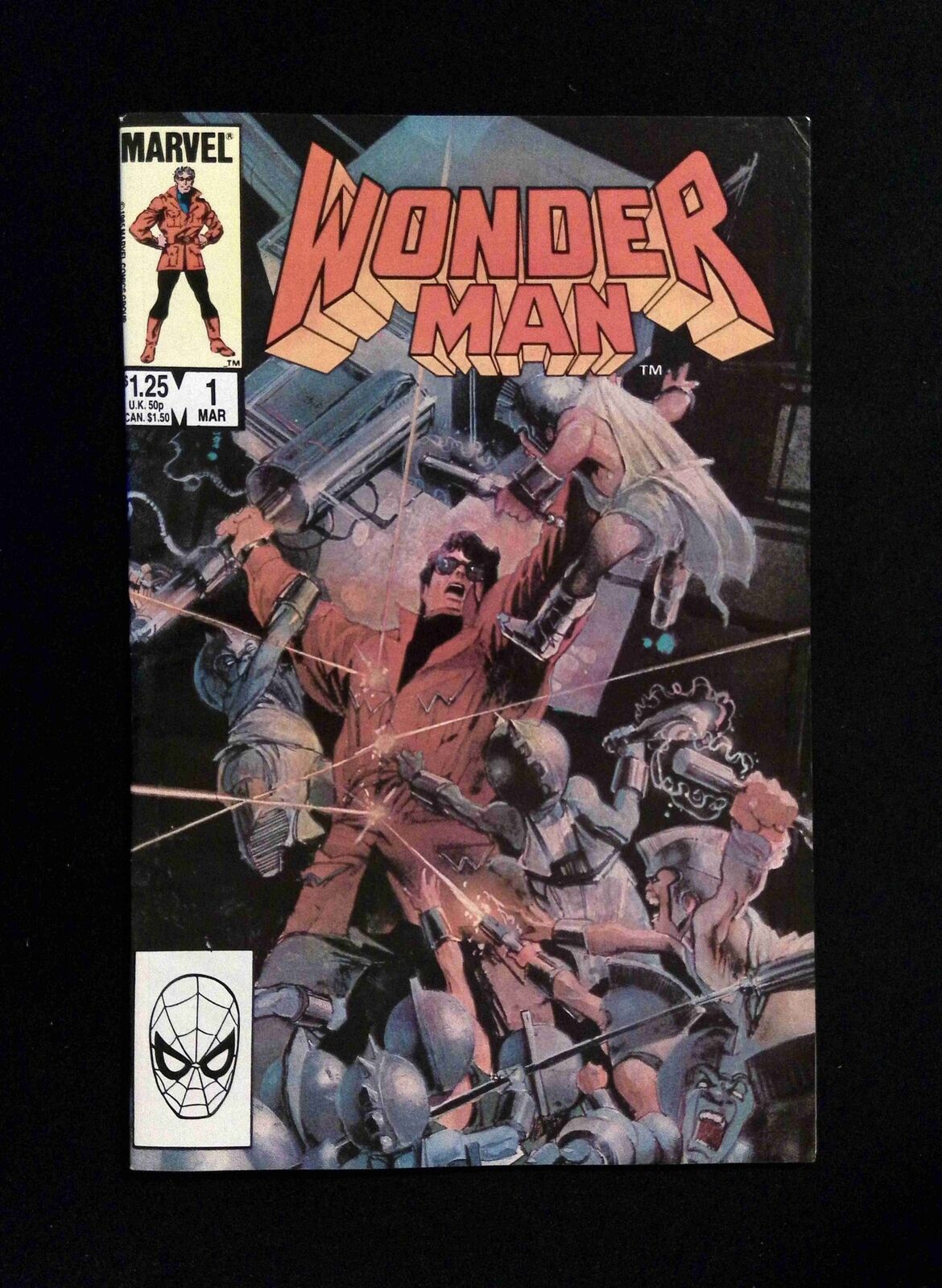 Wonder Man One Shot #1 MARVEL Comics 1986 VF+