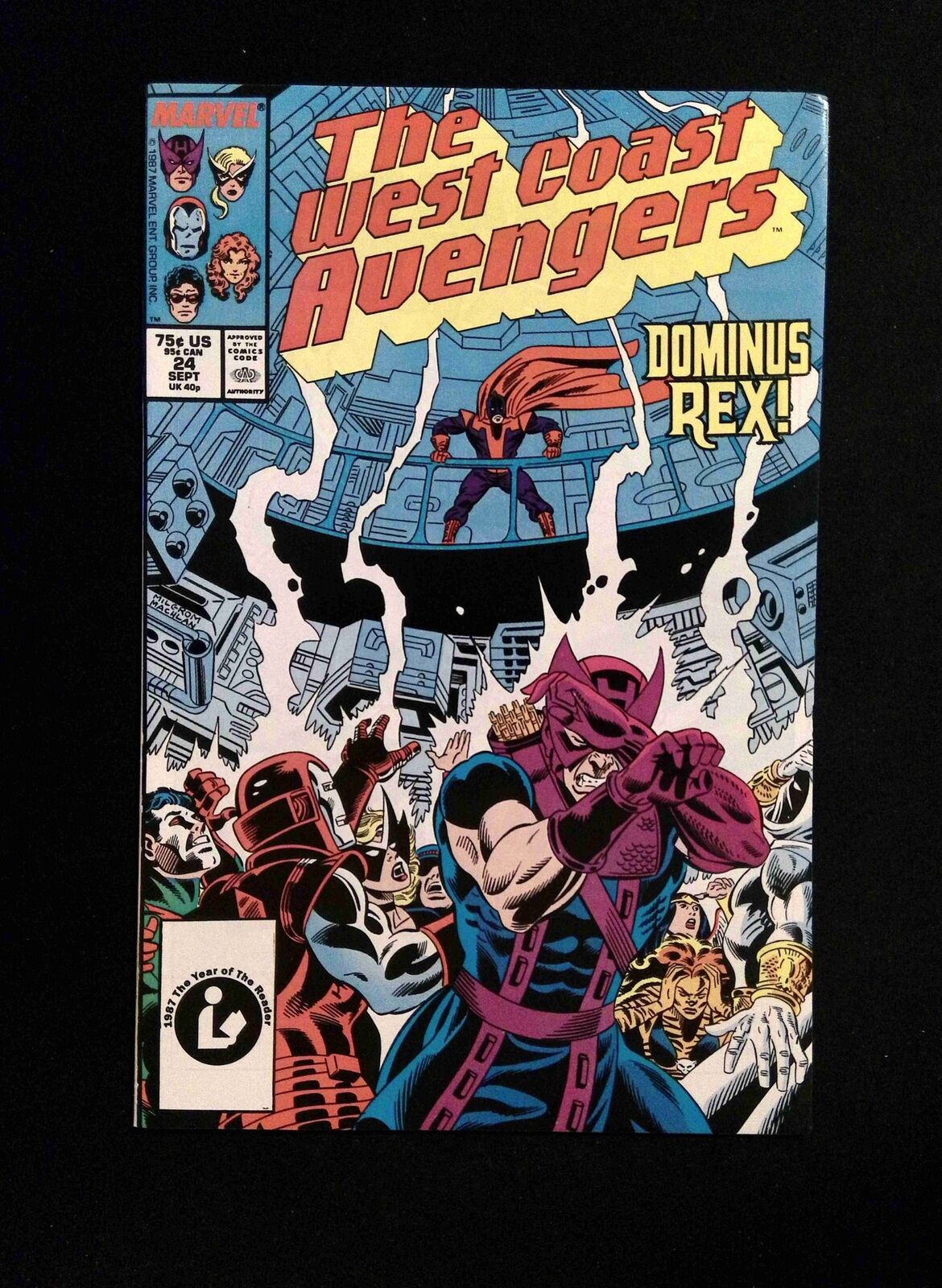Avengers West Coast #24 MARVEL Comics 1987 VF/NM