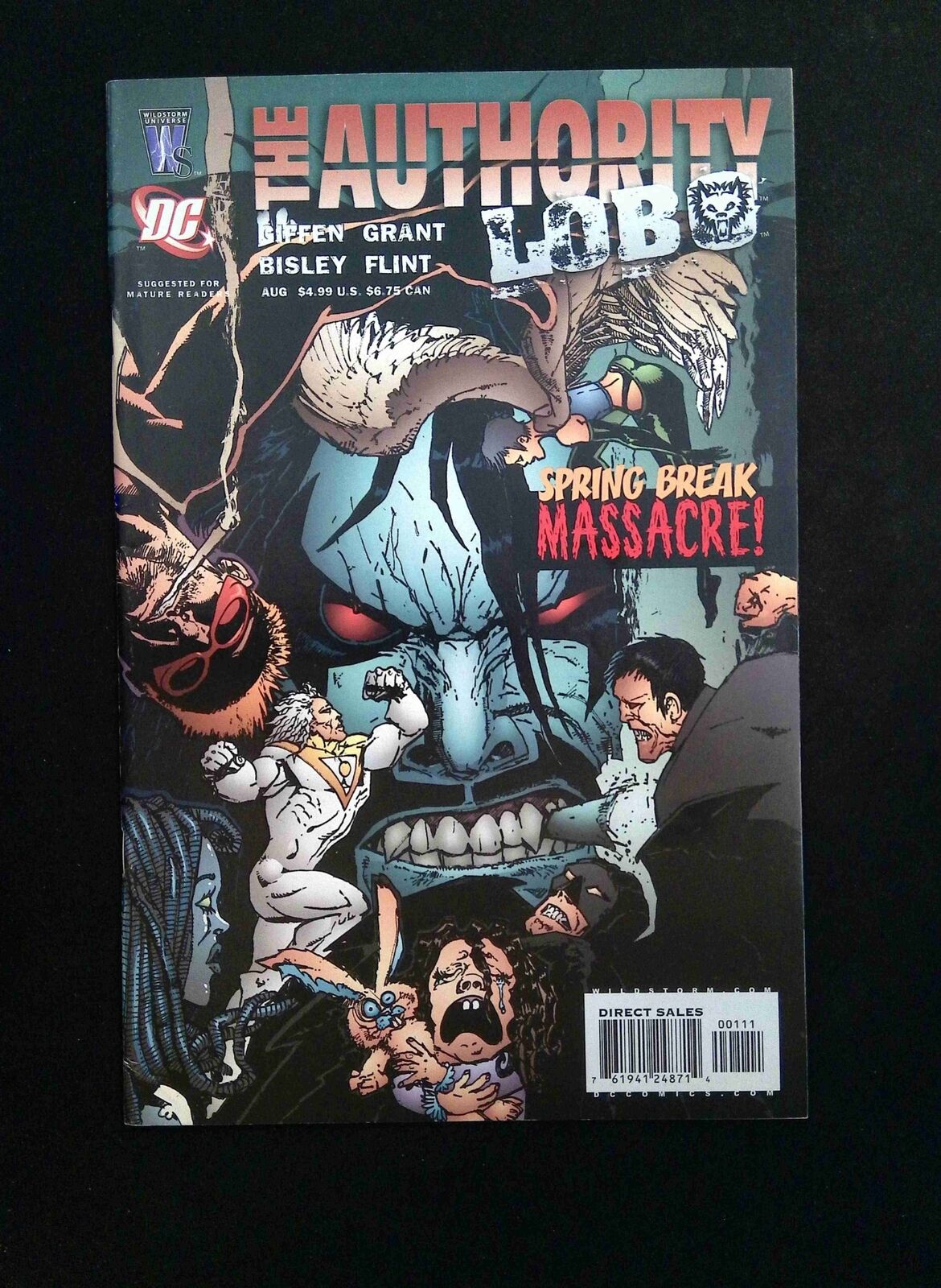 Authority Lobo Spring Break Massacre #0 DC/WILDSTORM Comics 2005 VF