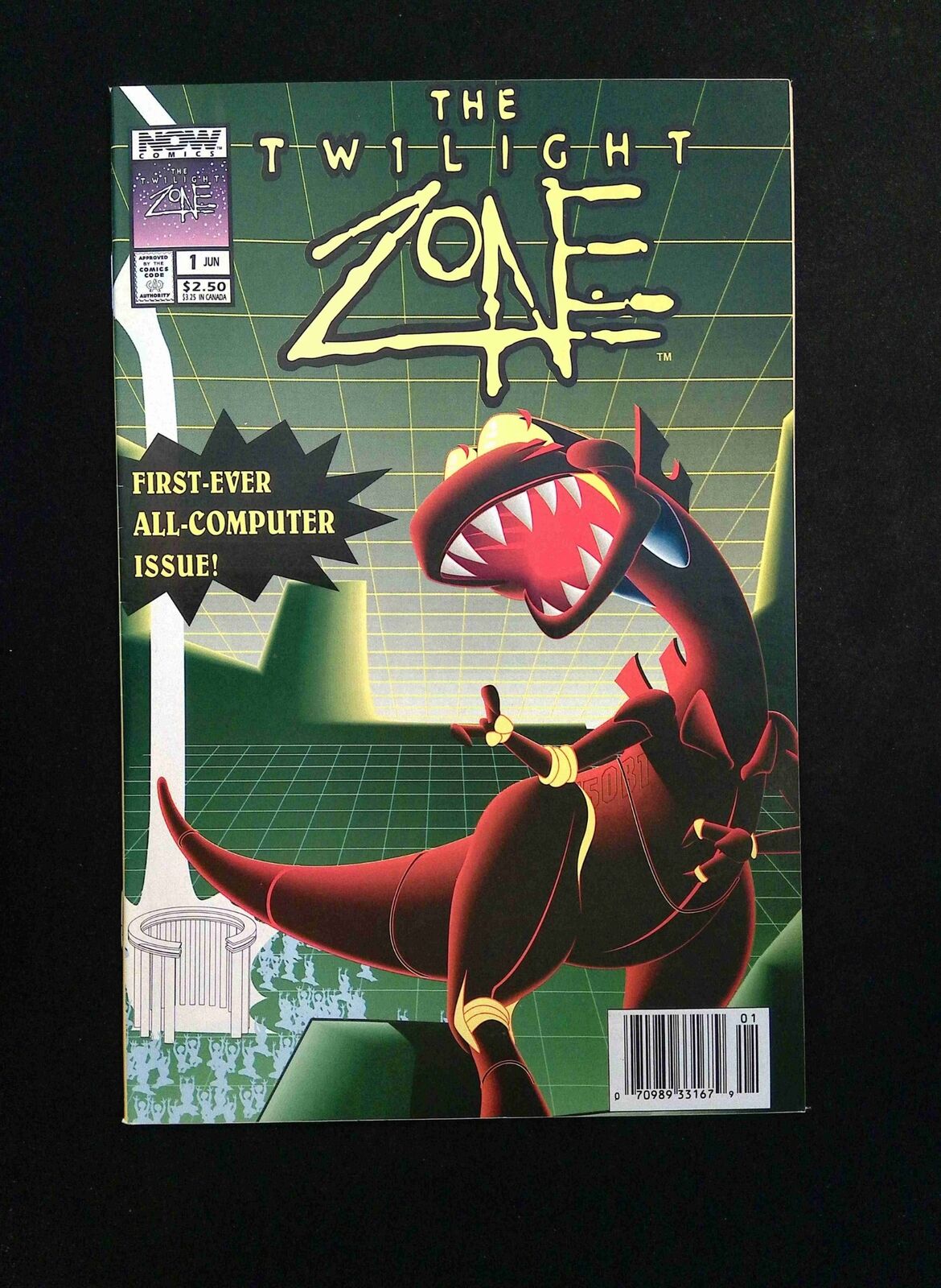 Twilight Zone #2B NOW Comics 1993 VF+ NEWSSTAND Variant Cover