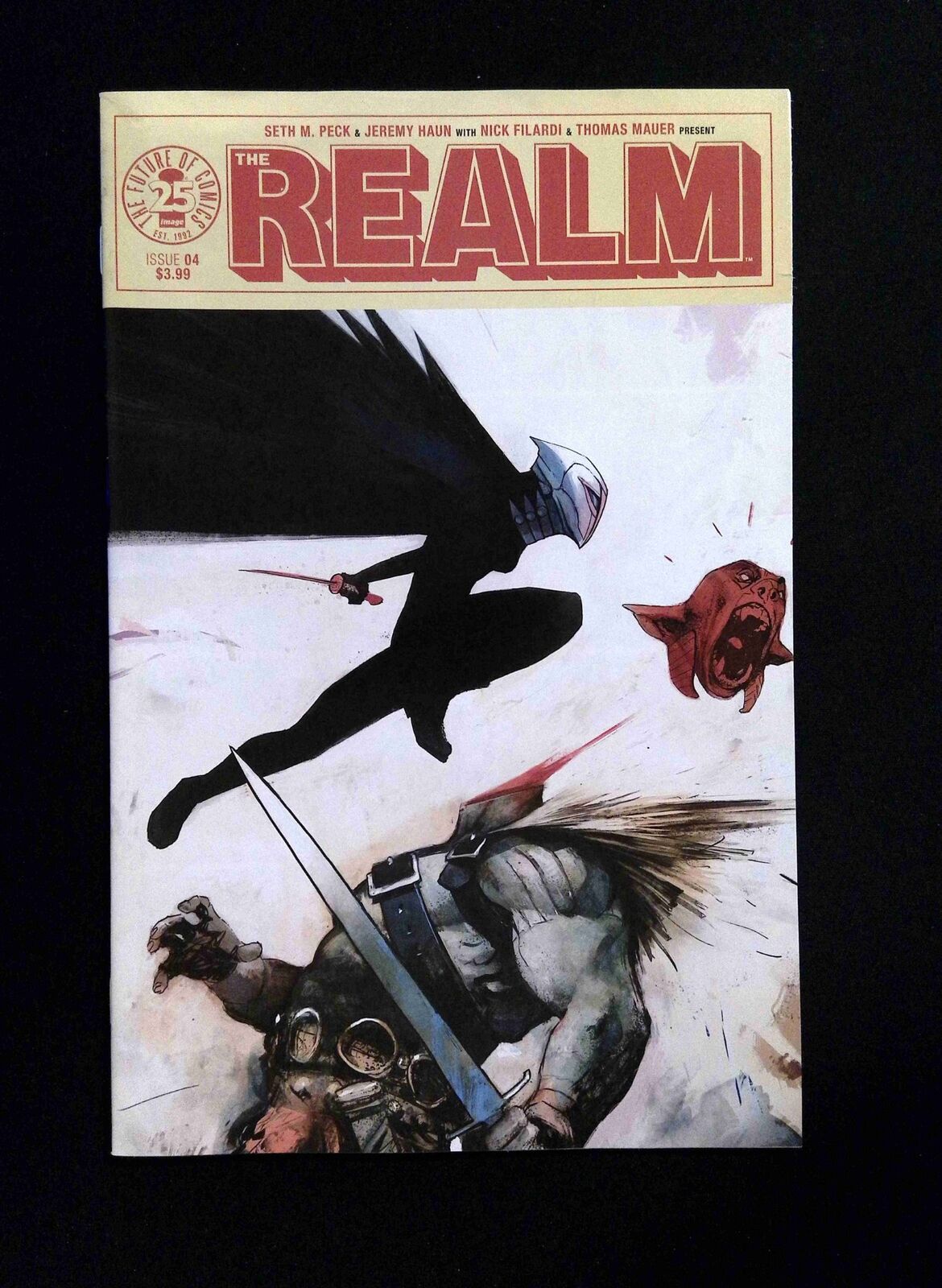 Realm #4B IMAGE Comics 2017 VF/NM Huddleston Variant