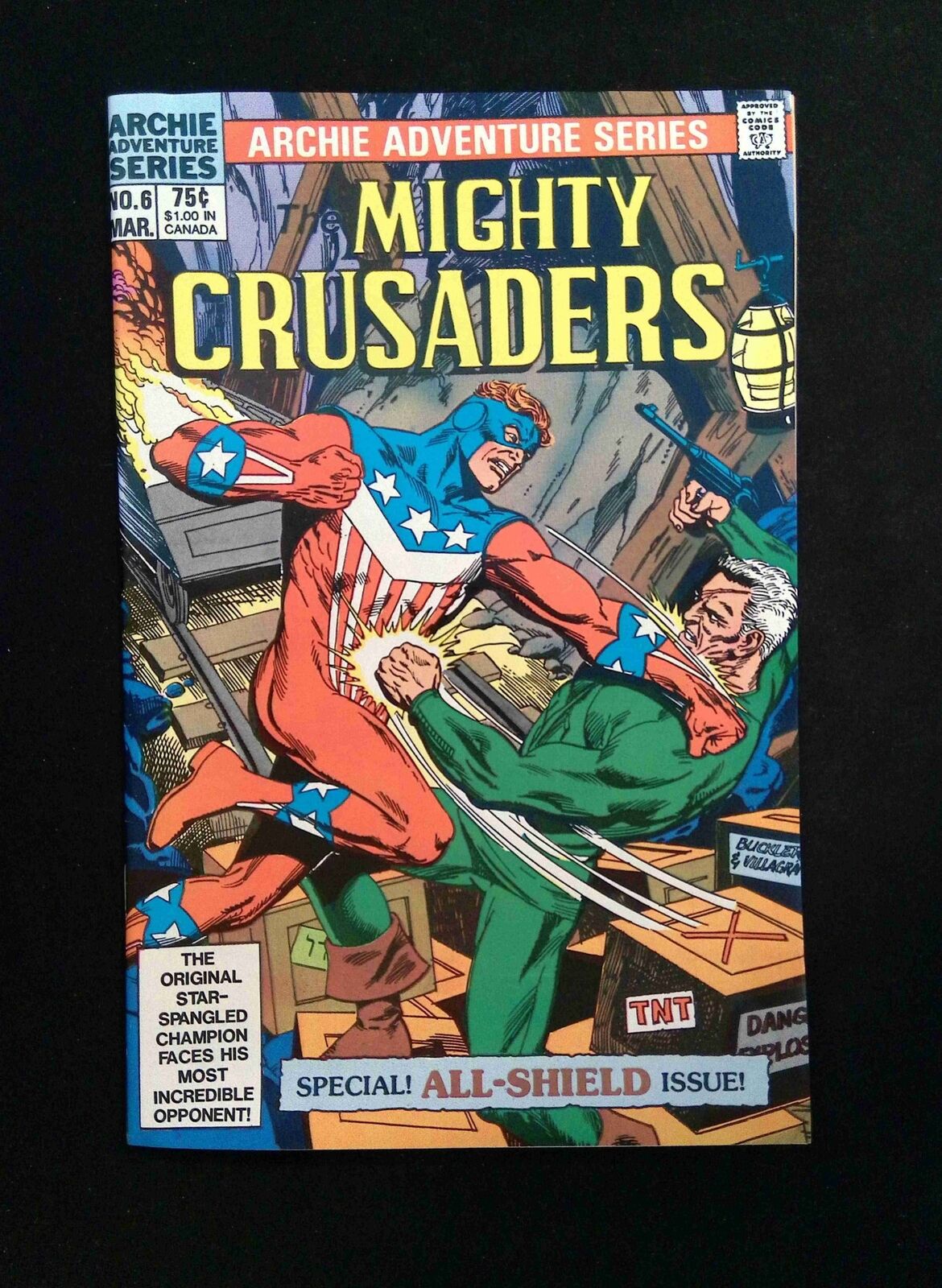 Mighty Crusaders #6 RED CIRCLE / ARCHIE Comics 1984 VF