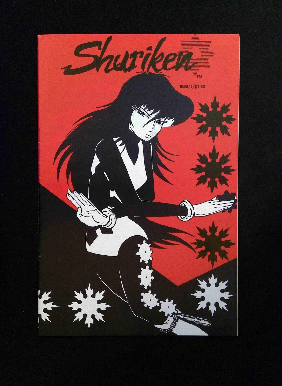 Shuriken #1 ETERNITY Comics 1985 VF