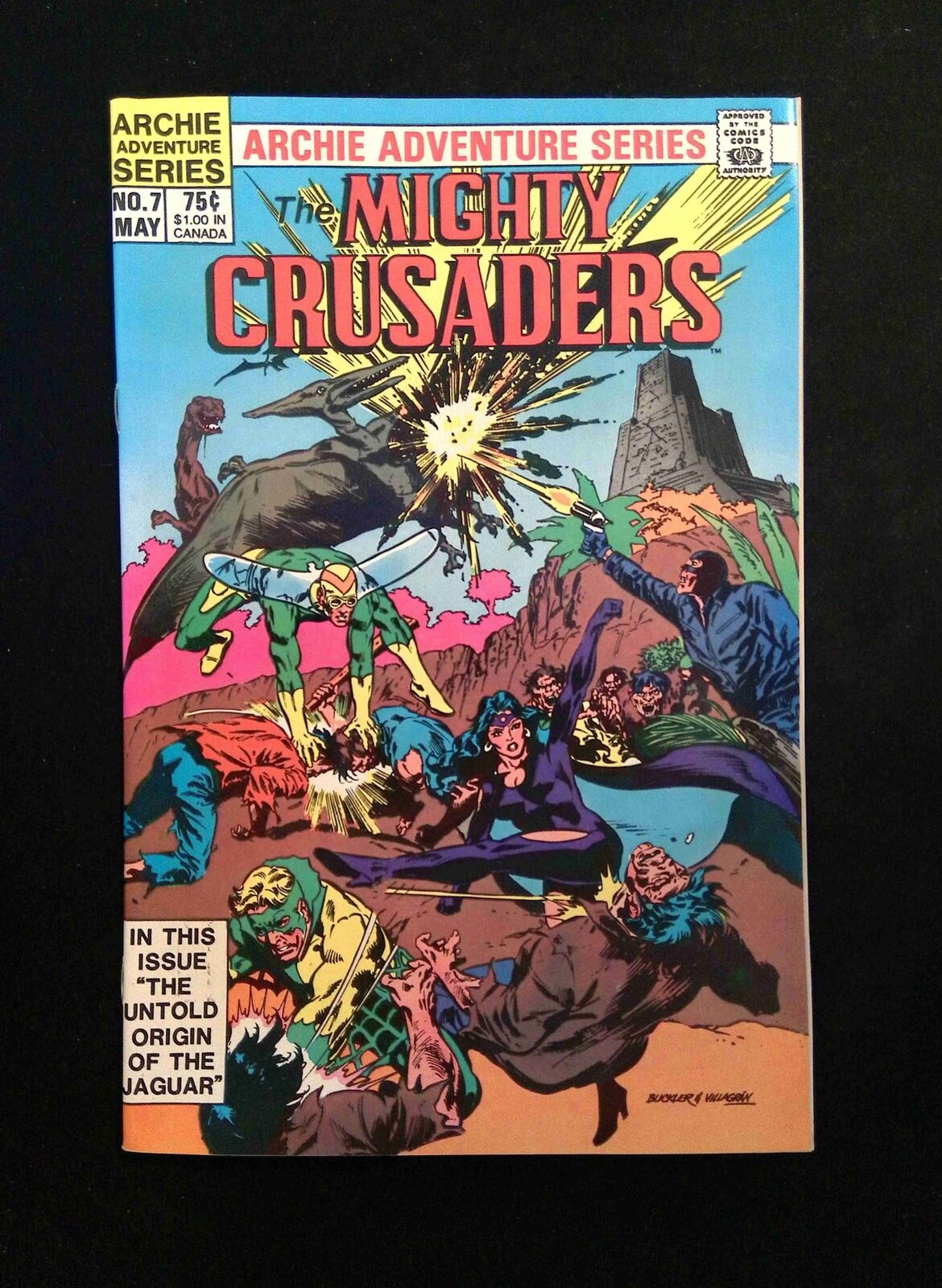 Mighty Crusaders #7 RED CIRCLE / ARCHIE Comics 1984 VF