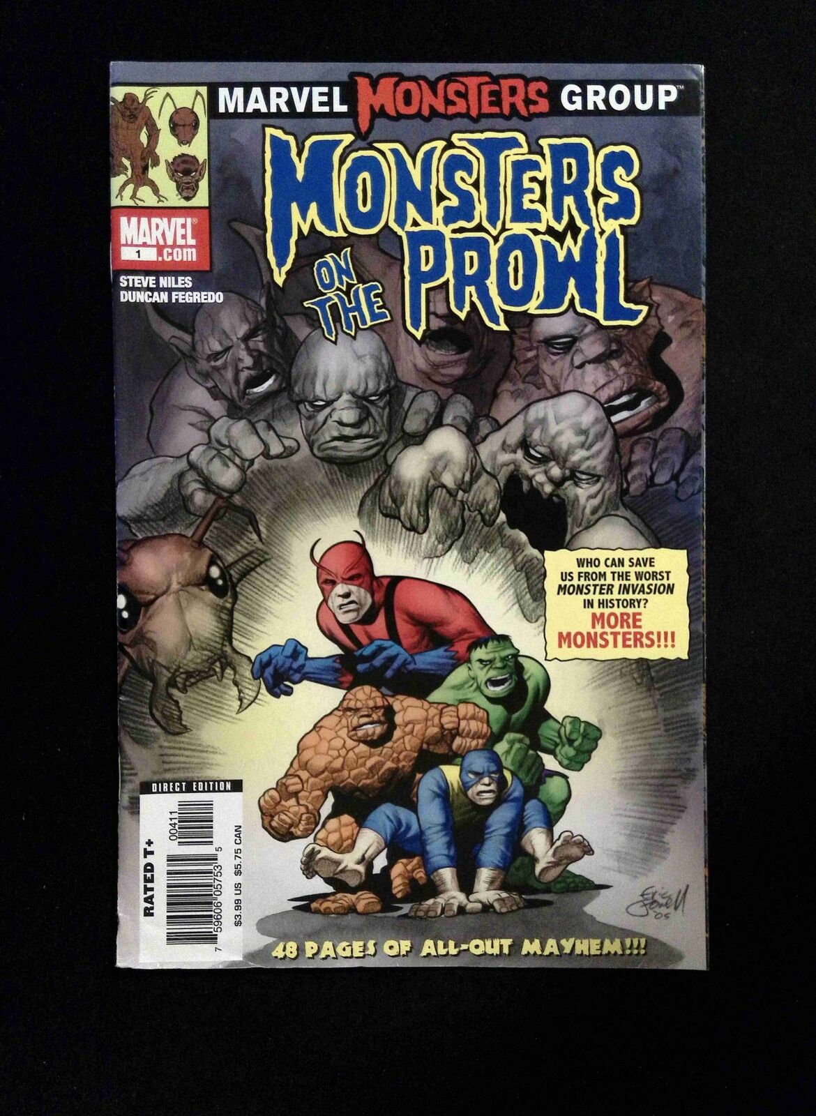 Marvel Monsters Monsters on the Prowl #1 MARVEL Comics 2005 VG/FN