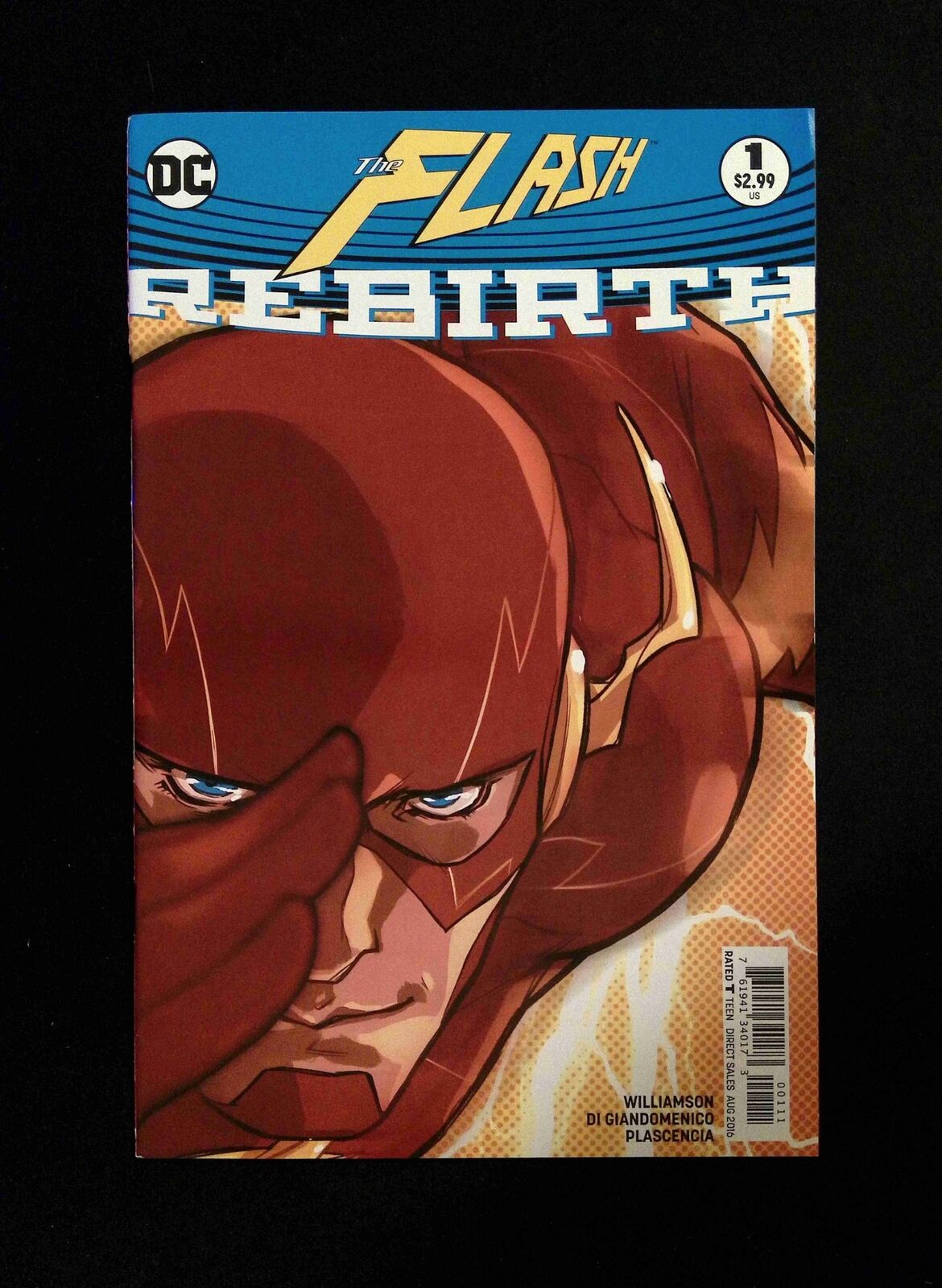 Flash Rebirth #1 DC Comics 2016 VF+