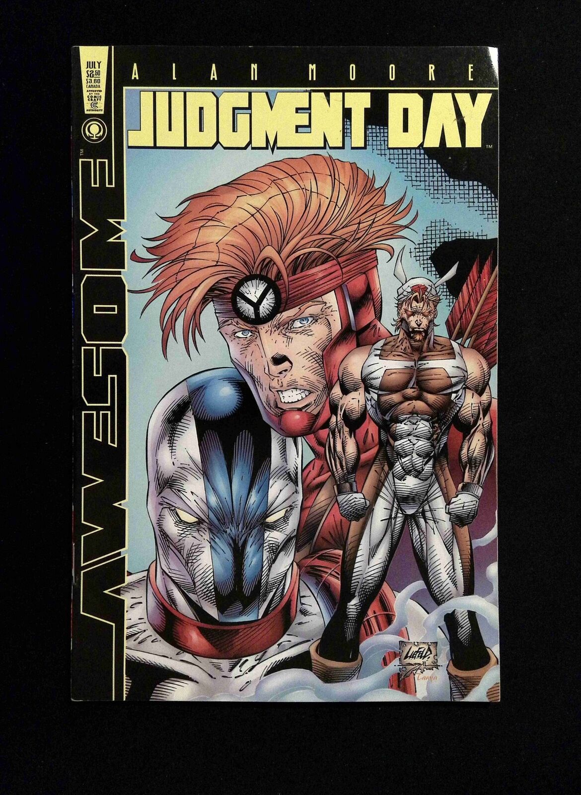 Judgment Day #2 AWESOME Comics 1997 VF