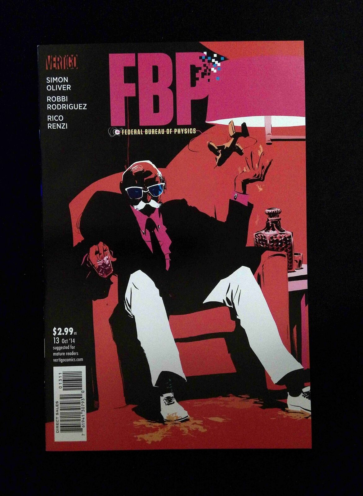 FBP Federal Bureau of Physics Collider #13 DC/VERTIGO Comics 2014 NM