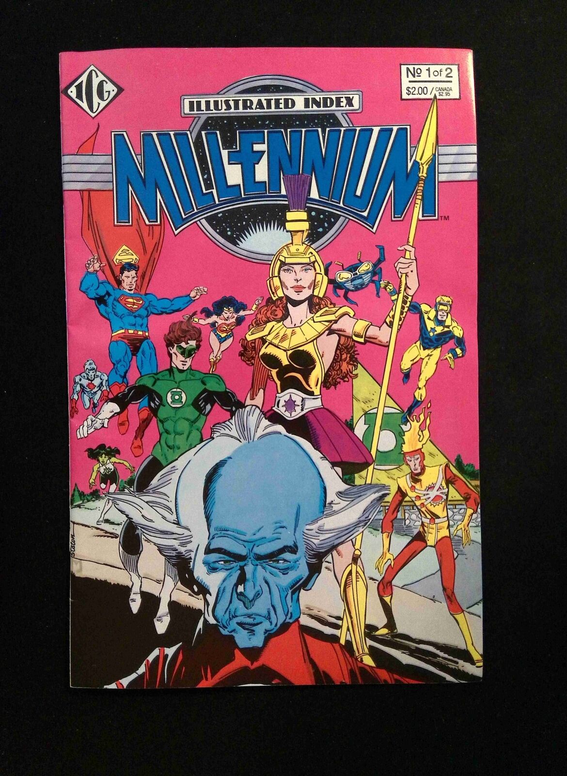 DC Comics Millennium Index #1 ECLIPSE Comics 1988 VF
