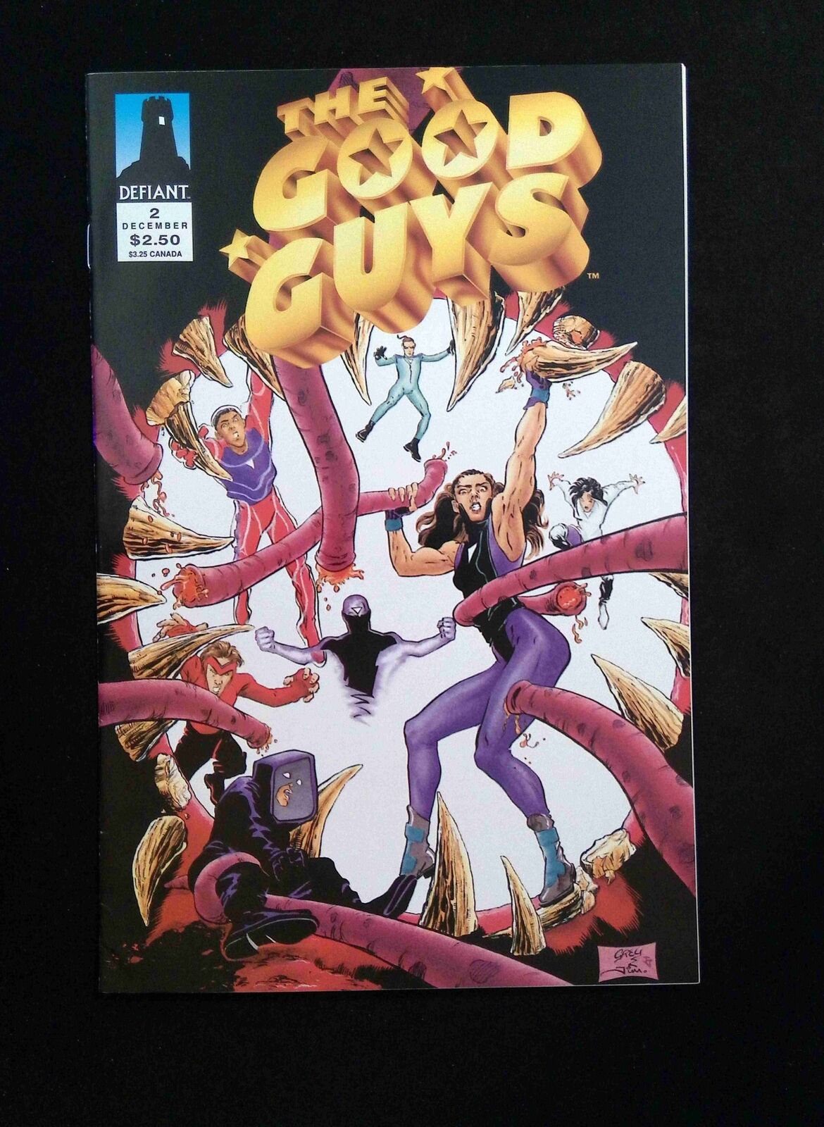 Good Guys #2 DEFIANT Comics 1993 VF+