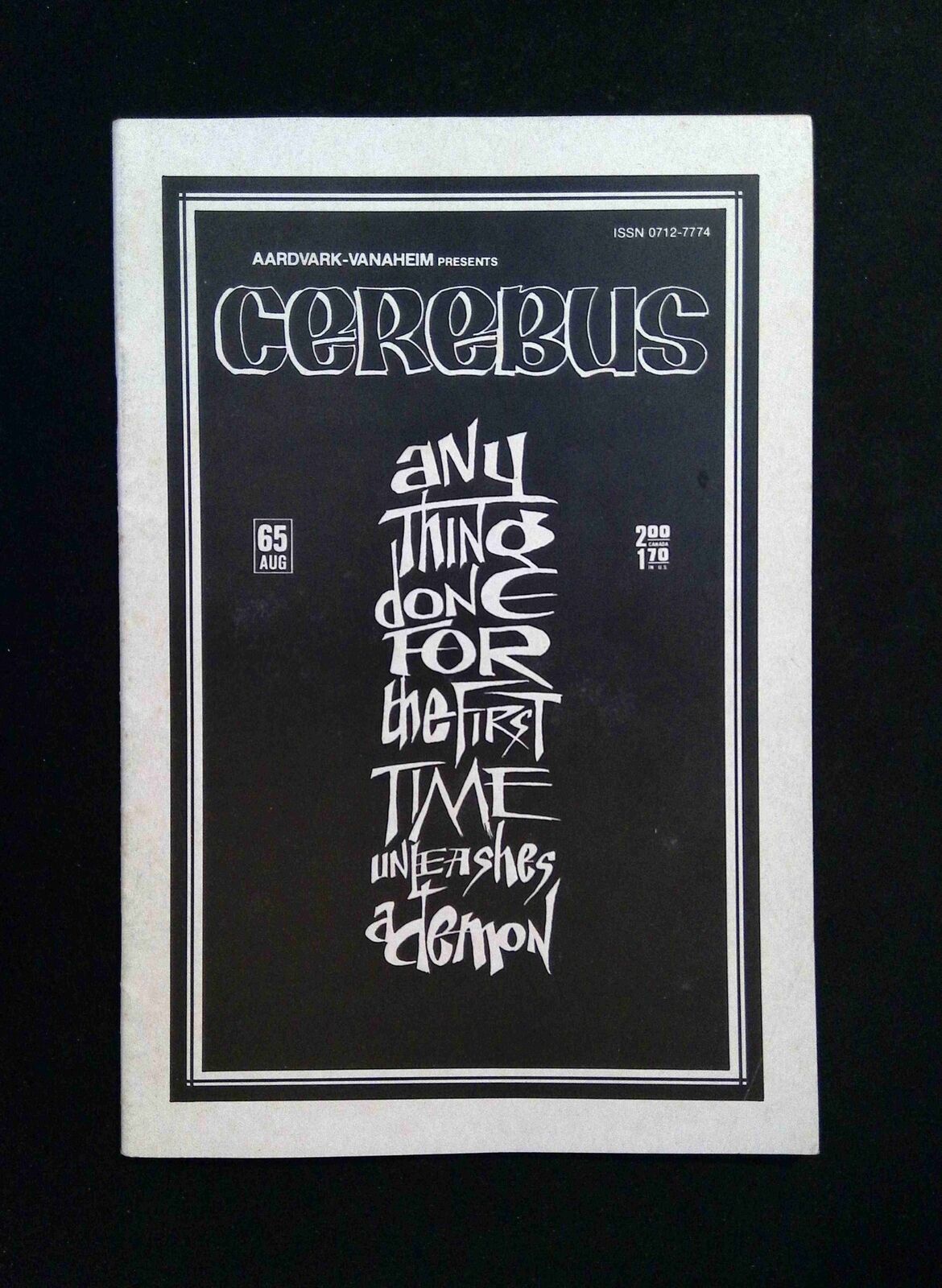 Cerebus #65 AARDVARK-VANAHEIM Comics 1984 FN/VF