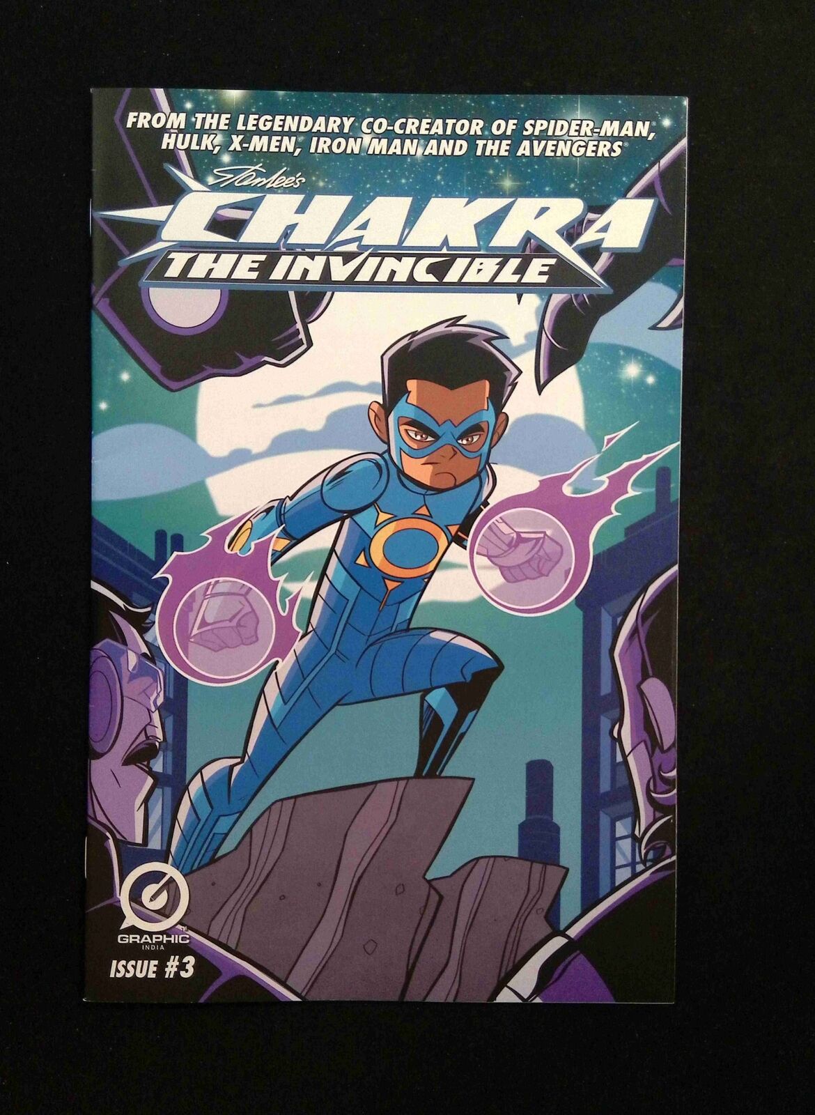 Chakra the Invincible #3 GRAPHIC INDIA Comics 2015 VF+