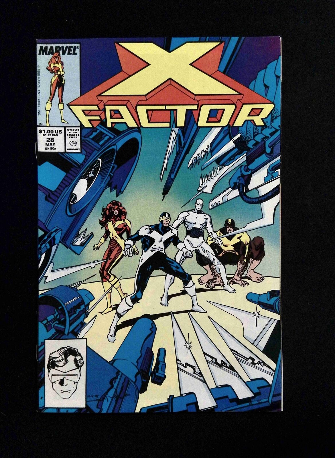 X-Factor #28 MARVEL Comics 1988 VF+