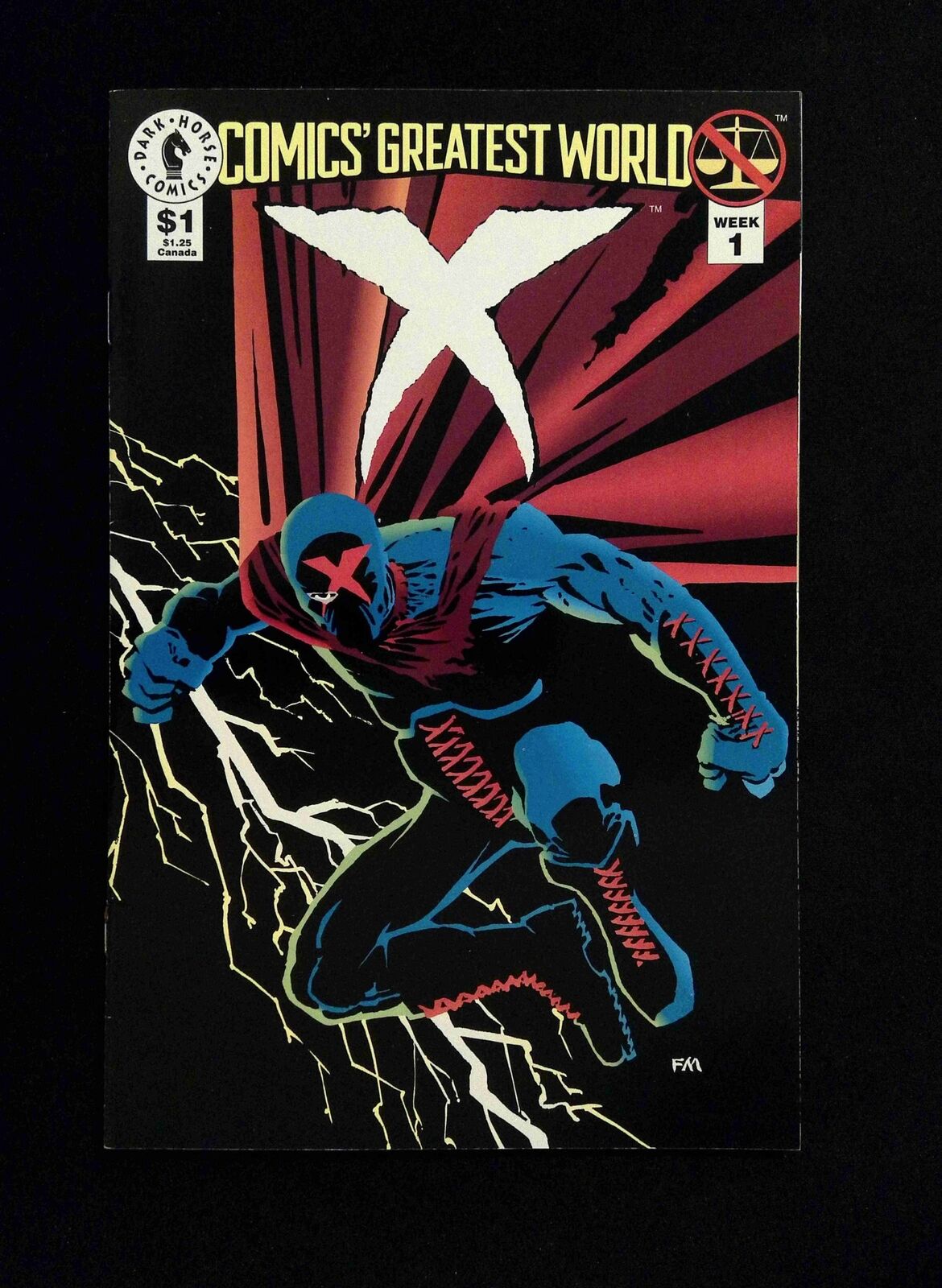 Comics Greatest World X #1 DARK HORSE Comics 1993 VF+