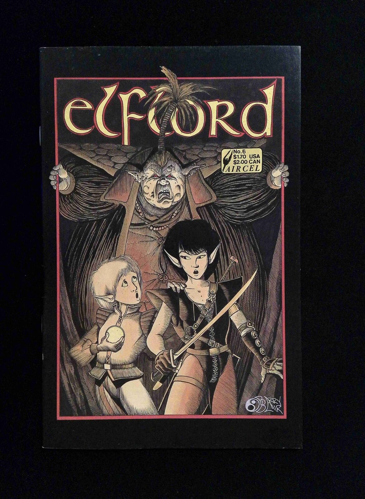 Elflord #6 AIRCEL Comics 1986 VF