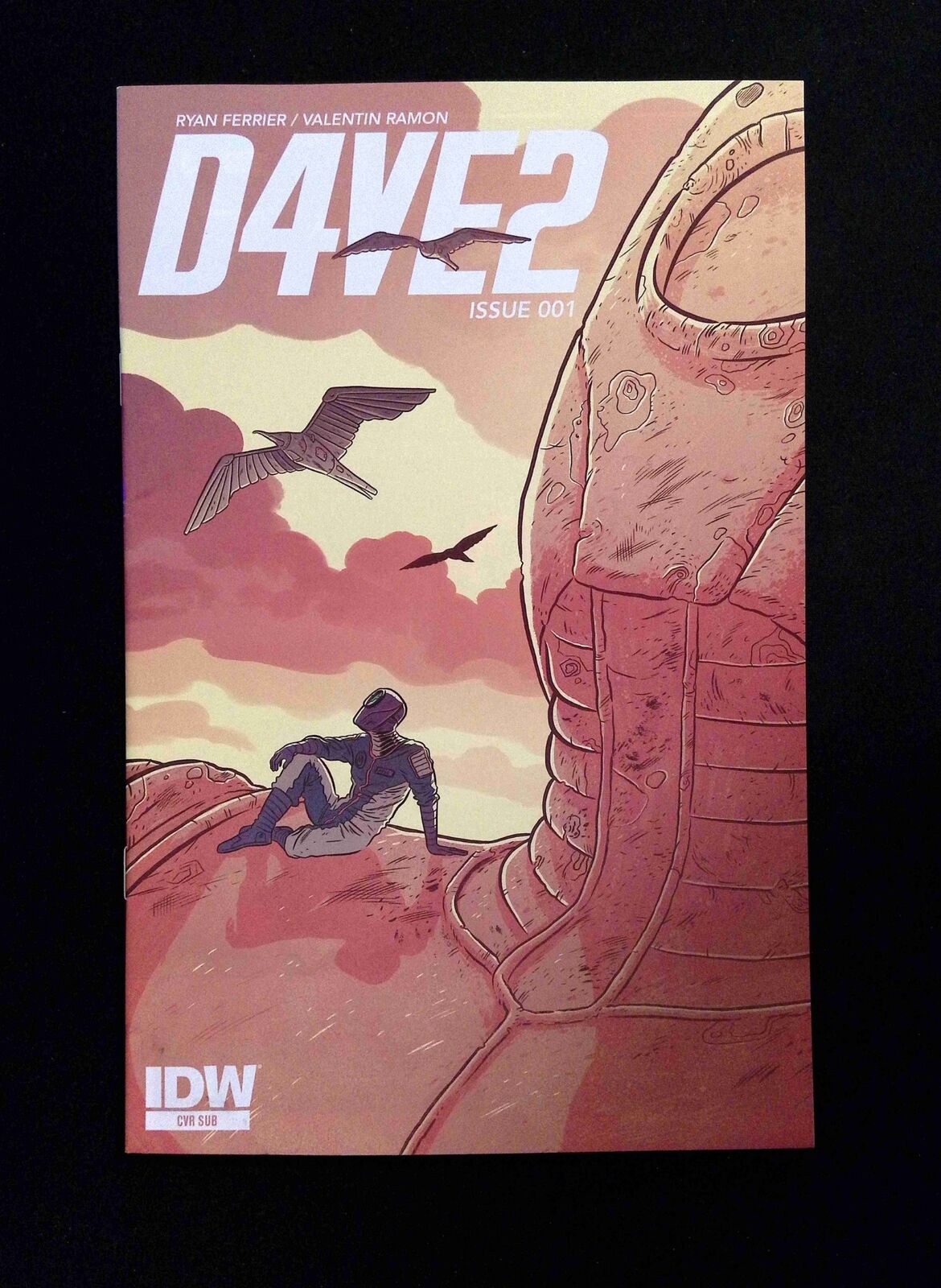 D4ve2 #1SUB IDW Comics 2015 VF+ Faerber Variant