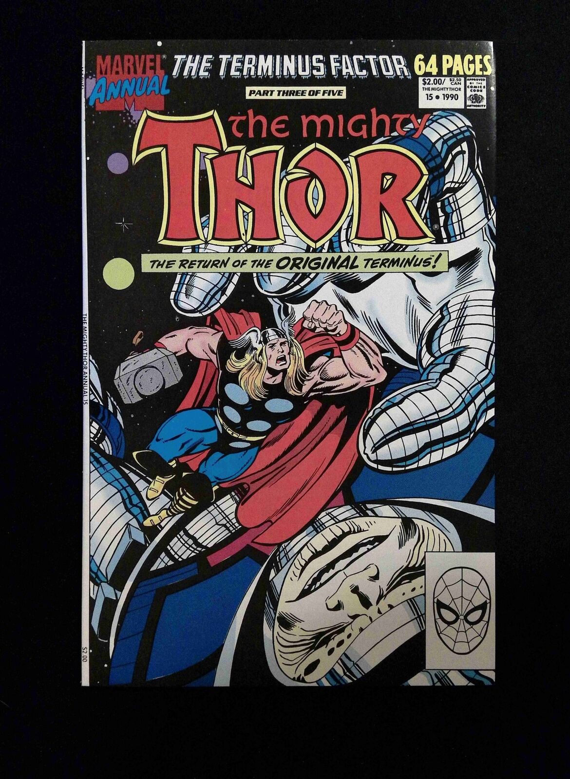 Thor Annual #15 MARVEL Comics 1990 VF+