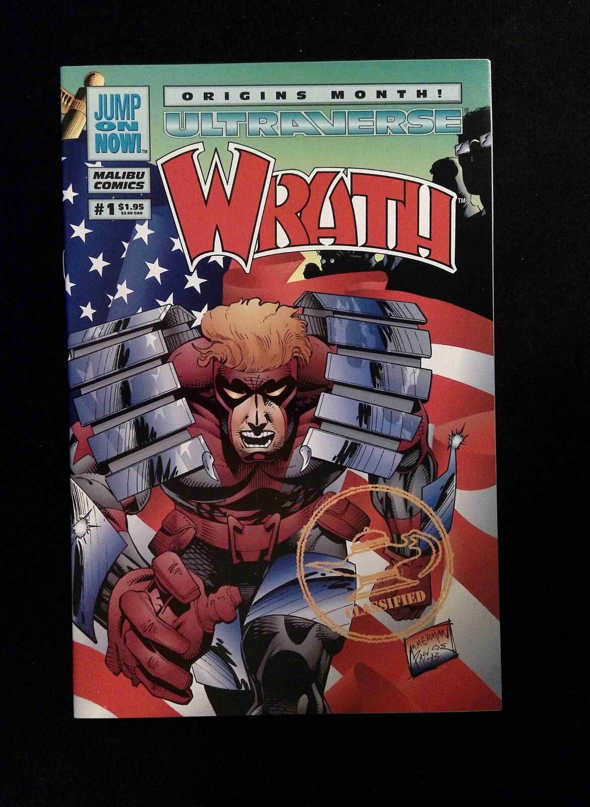 Wrath #1 MALIBU Comics 1994 NM-