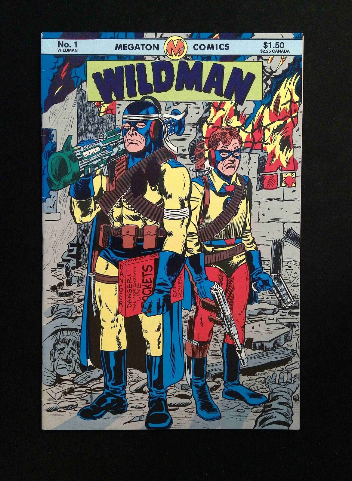 Wildman Comics and Stories #1 MEGATON Comics 1987 VF