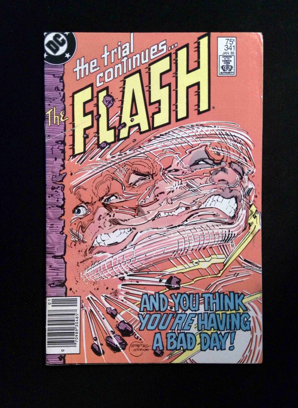 Flash #341 DC Comics 1985 VF NEWSSTAND