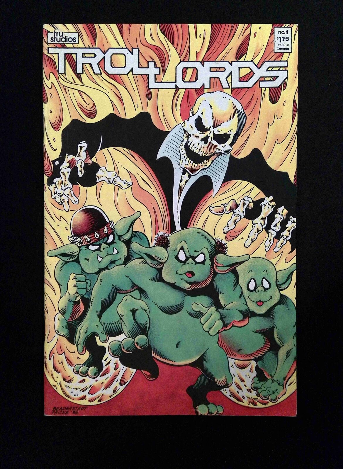 Trollords #1 TRU STUDIOS Comics 1986 VF+