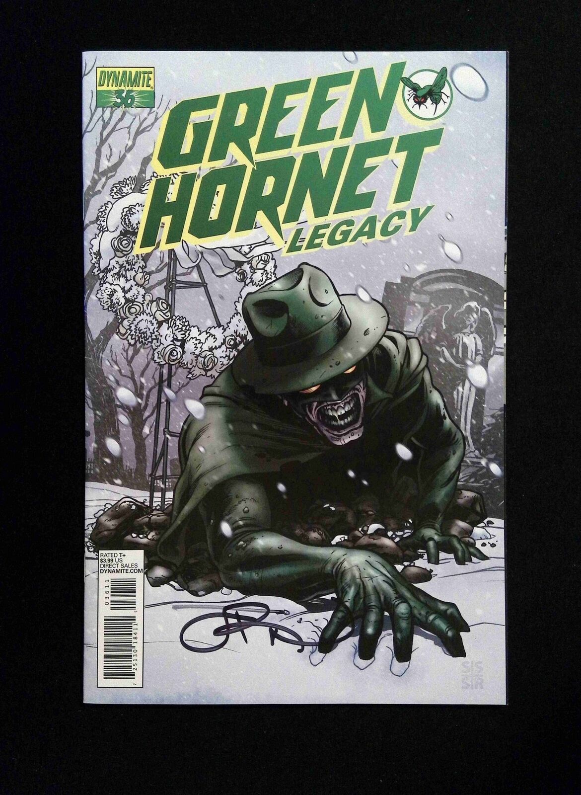 Green Hornet Legacy #36 DYNAMITE Comics 2013 VF+ SIGNED BY JAI NITZ